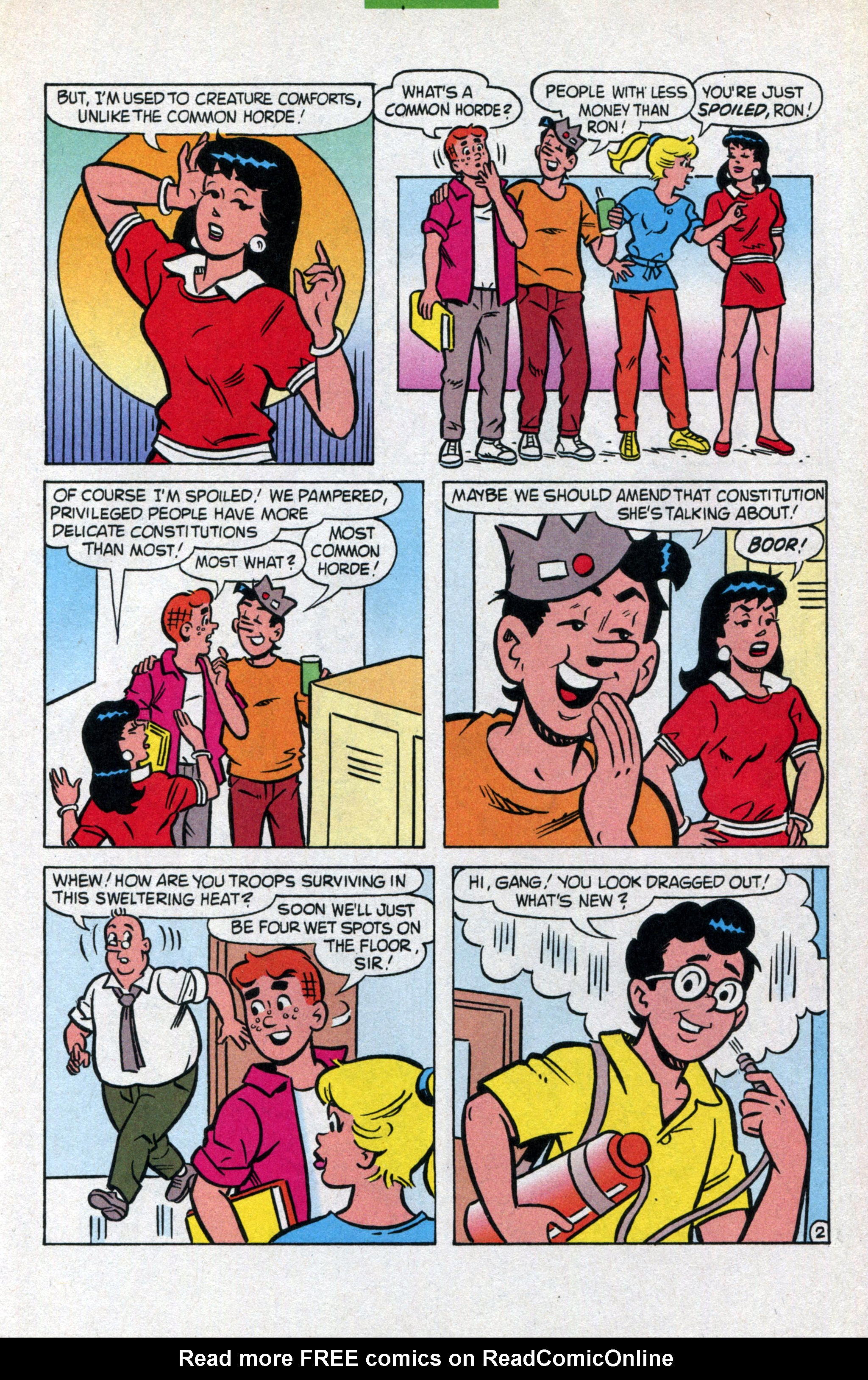 Read online Veronica comic -  Issue #54 - 22