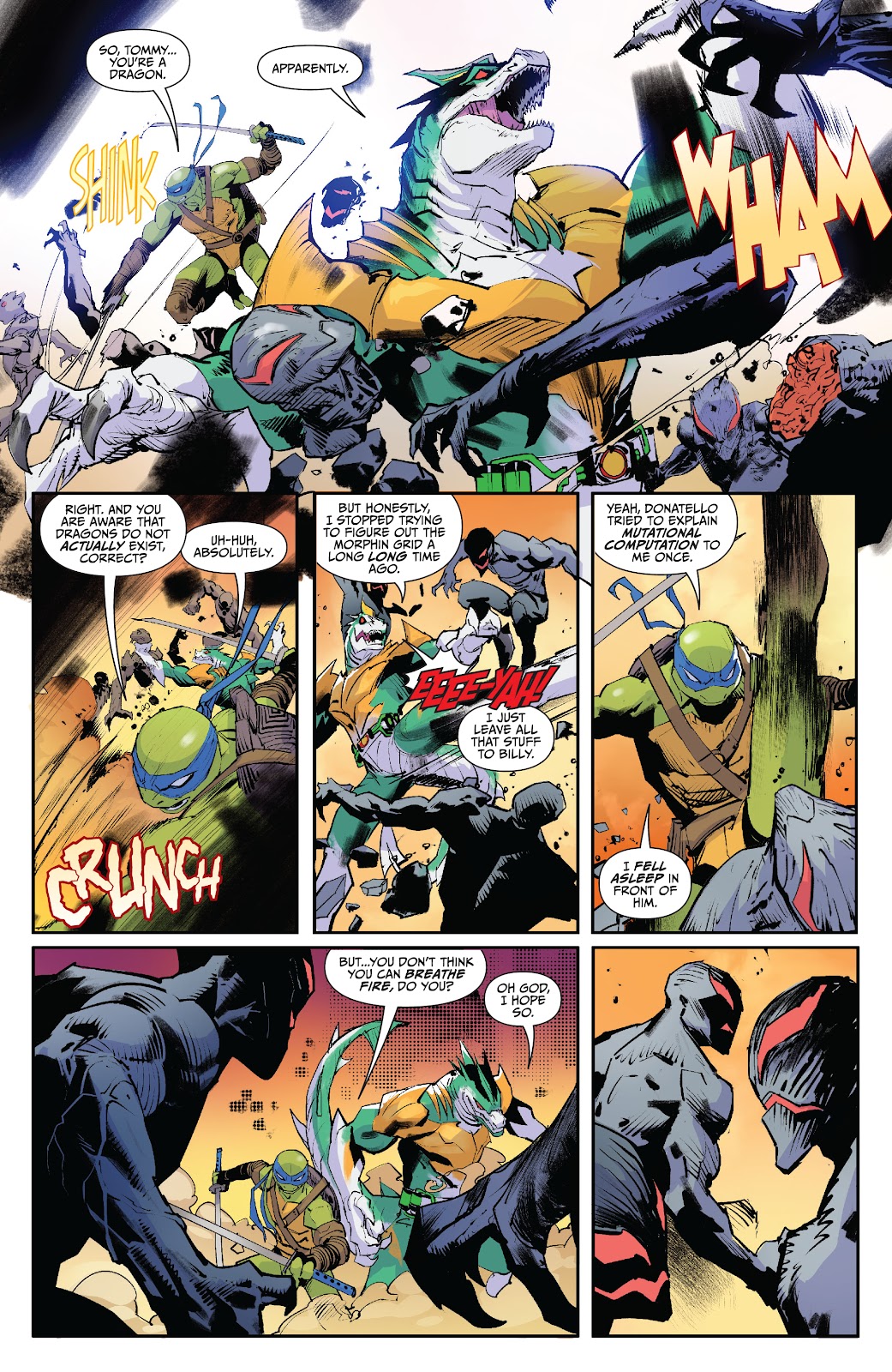 Mighty Morphin Power Rangers/ Teenage Mutant Ninja Turtles II issue 3 - Page 19