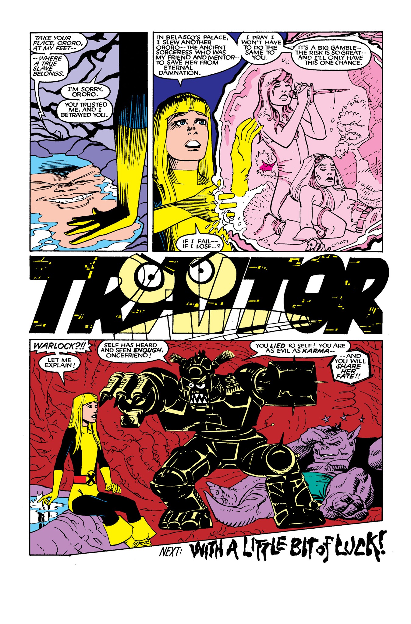 Read online New Mutants Classic comic -  Issue # TPB 4 - 187