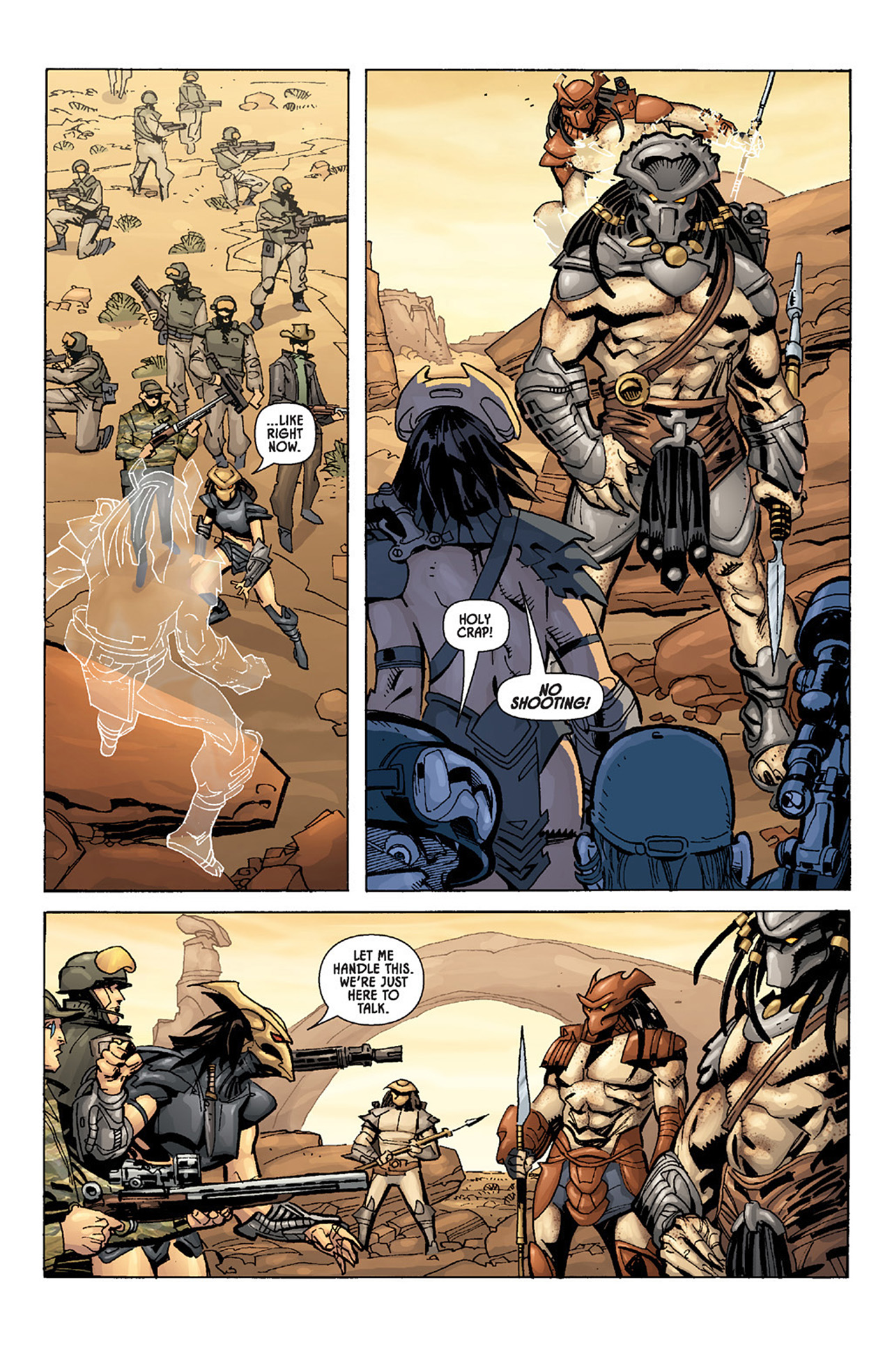 Read online Aliens vs. Predator: Three World War comic -  Issue #2 - 22