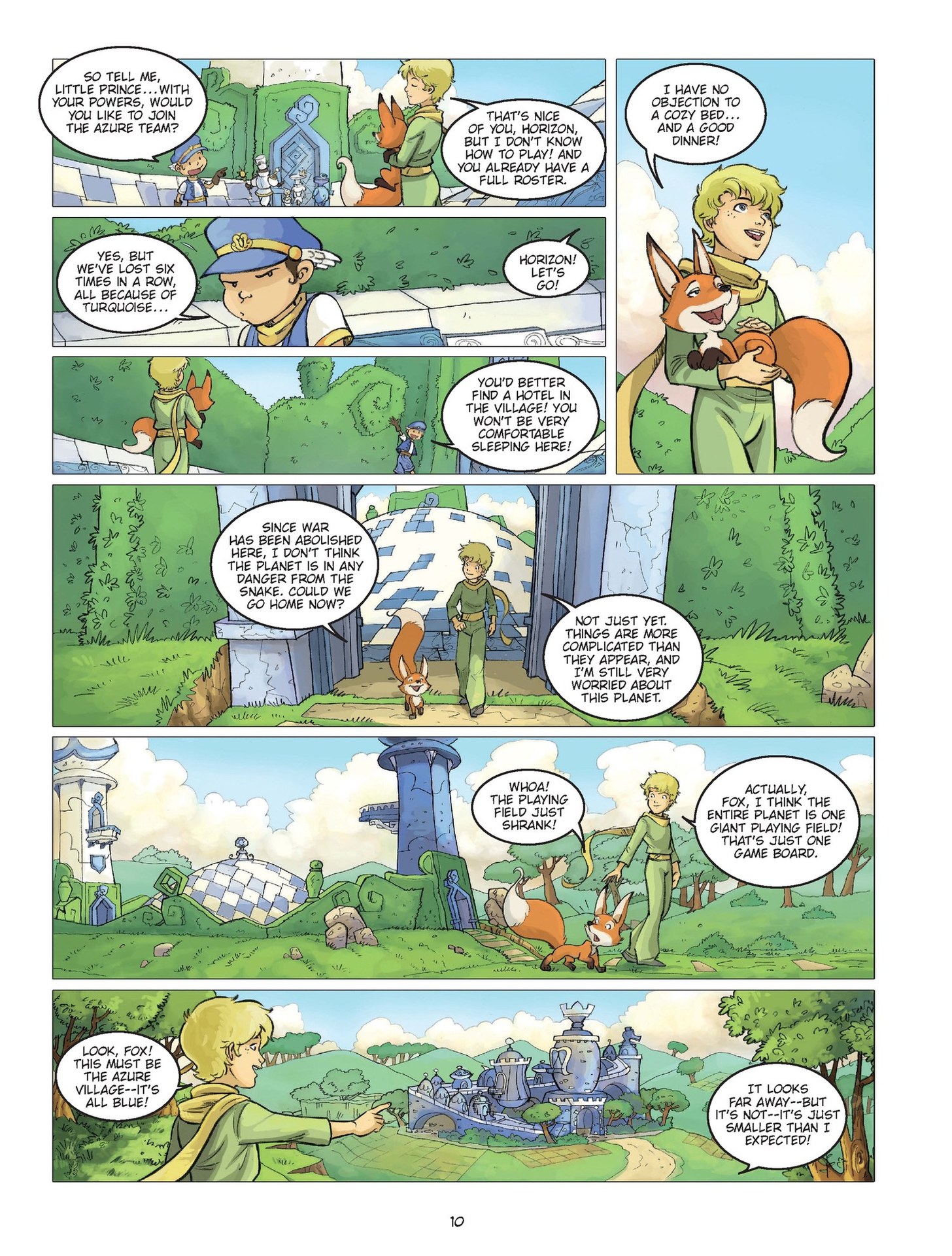 Read online The Little Prince comic -  Issue #12 - 14
