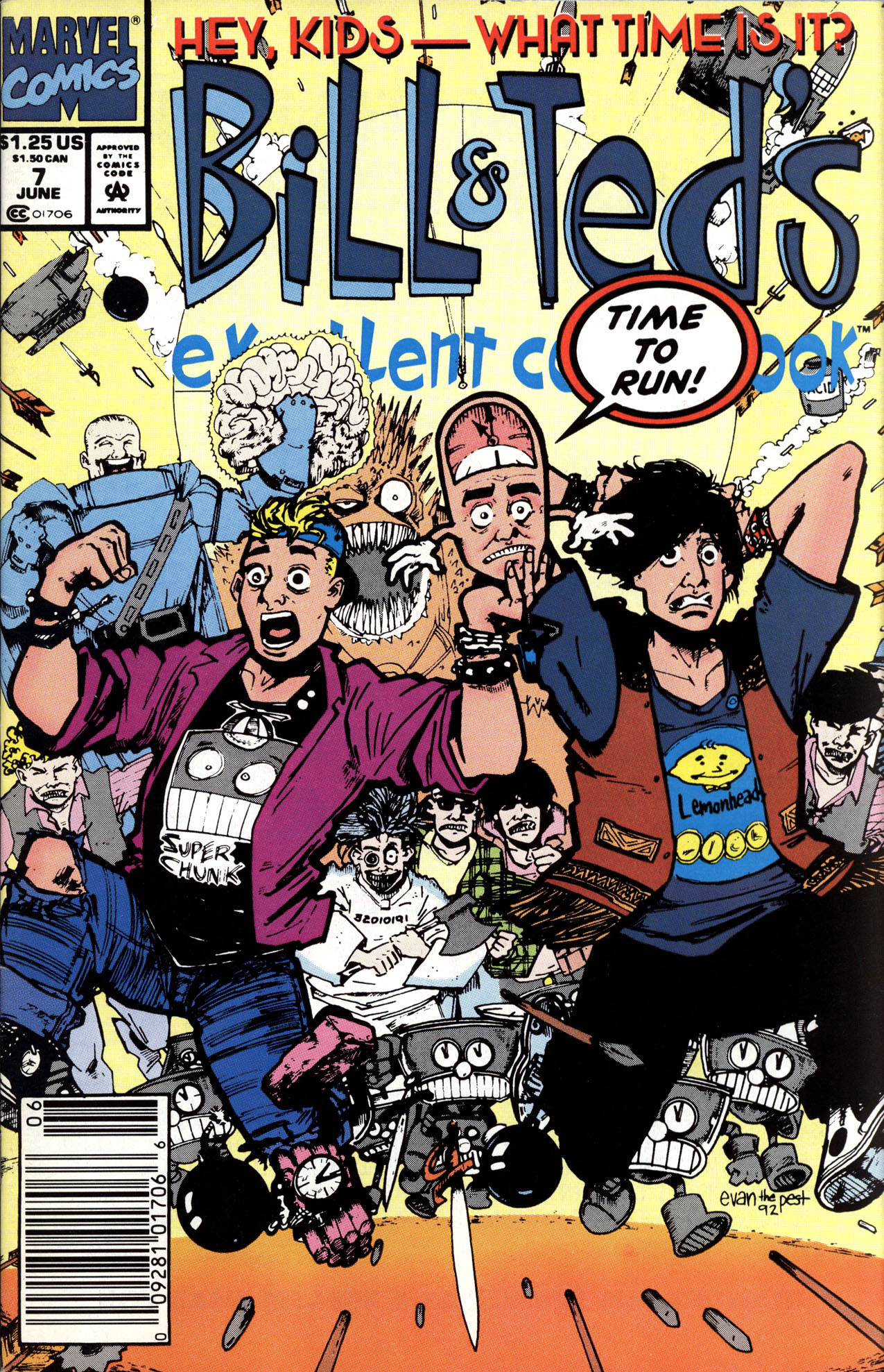 Read online Bill & Ted's Excellent Comic Book comic -  Issue #7 - 1