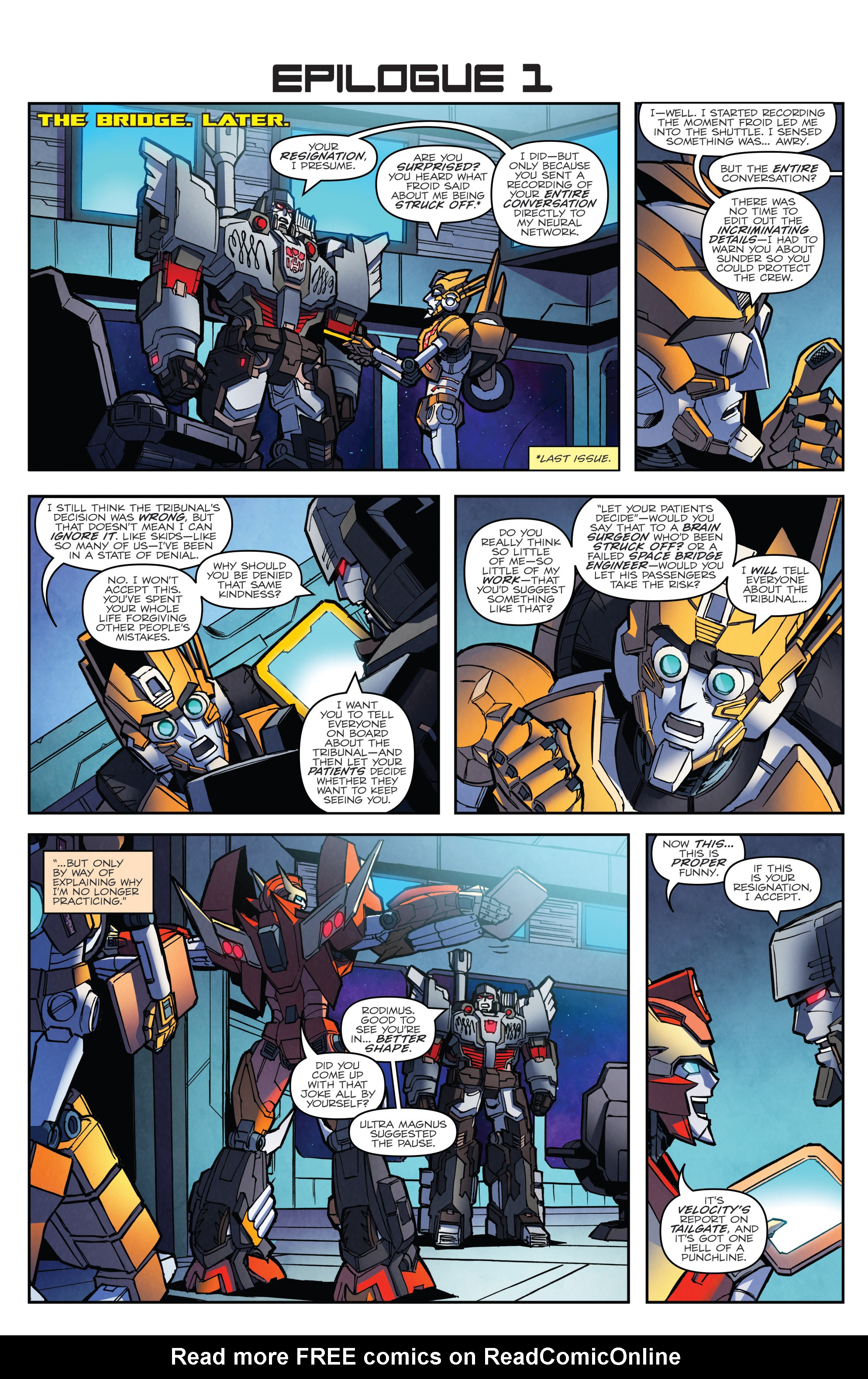 Read online The Transformers: More Than Meets The Eye comic -  Issue #49 - 20