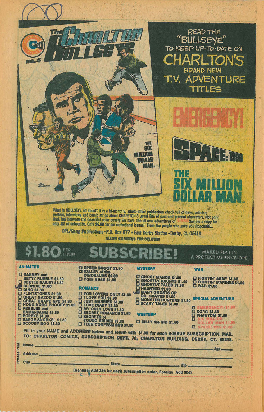 Read online Yogi Bear (1970) comic -  Issue #32 - 22