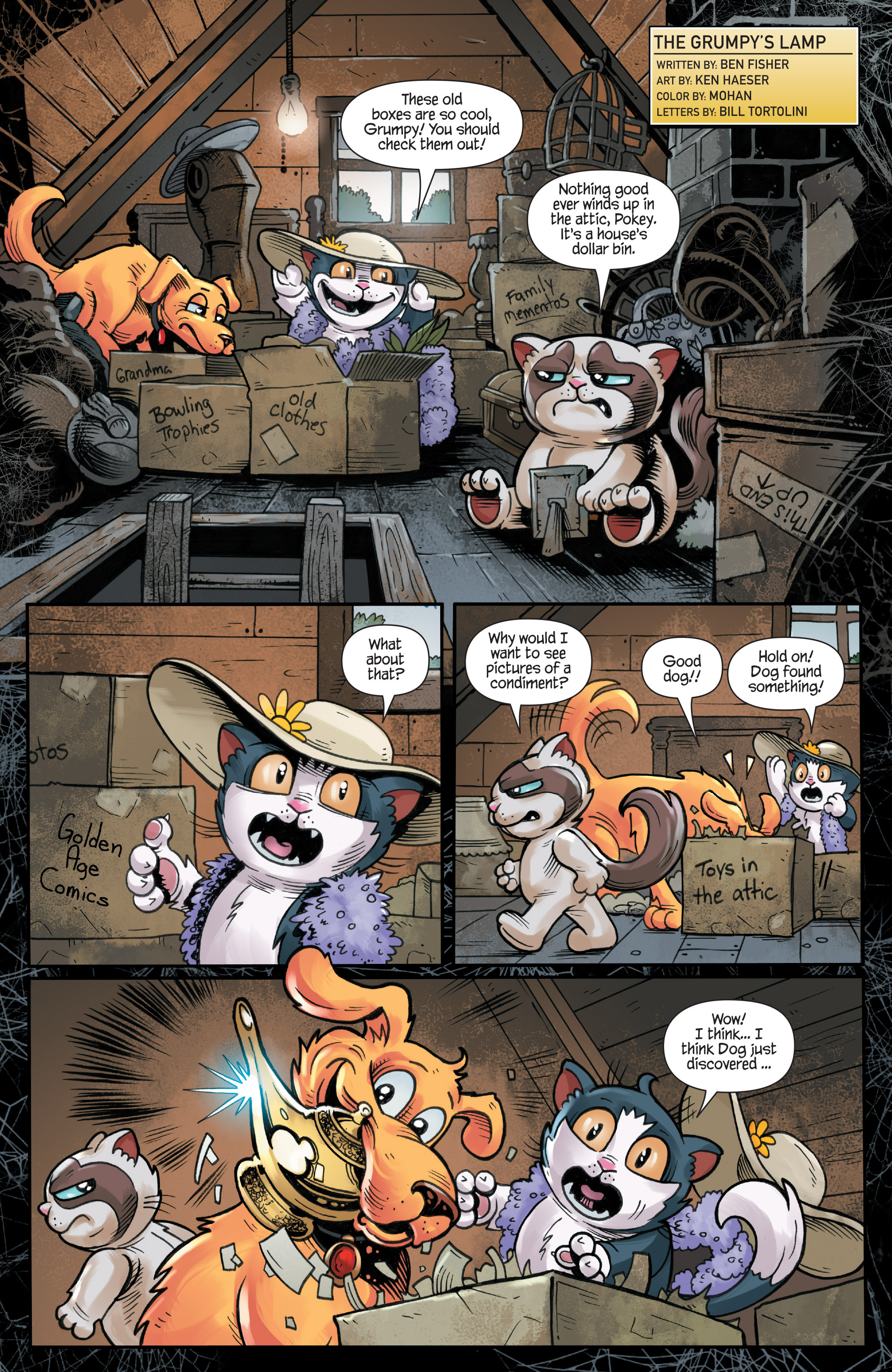 Read online Grumpy Cat & Pokey comic -  Issue #6 - 3