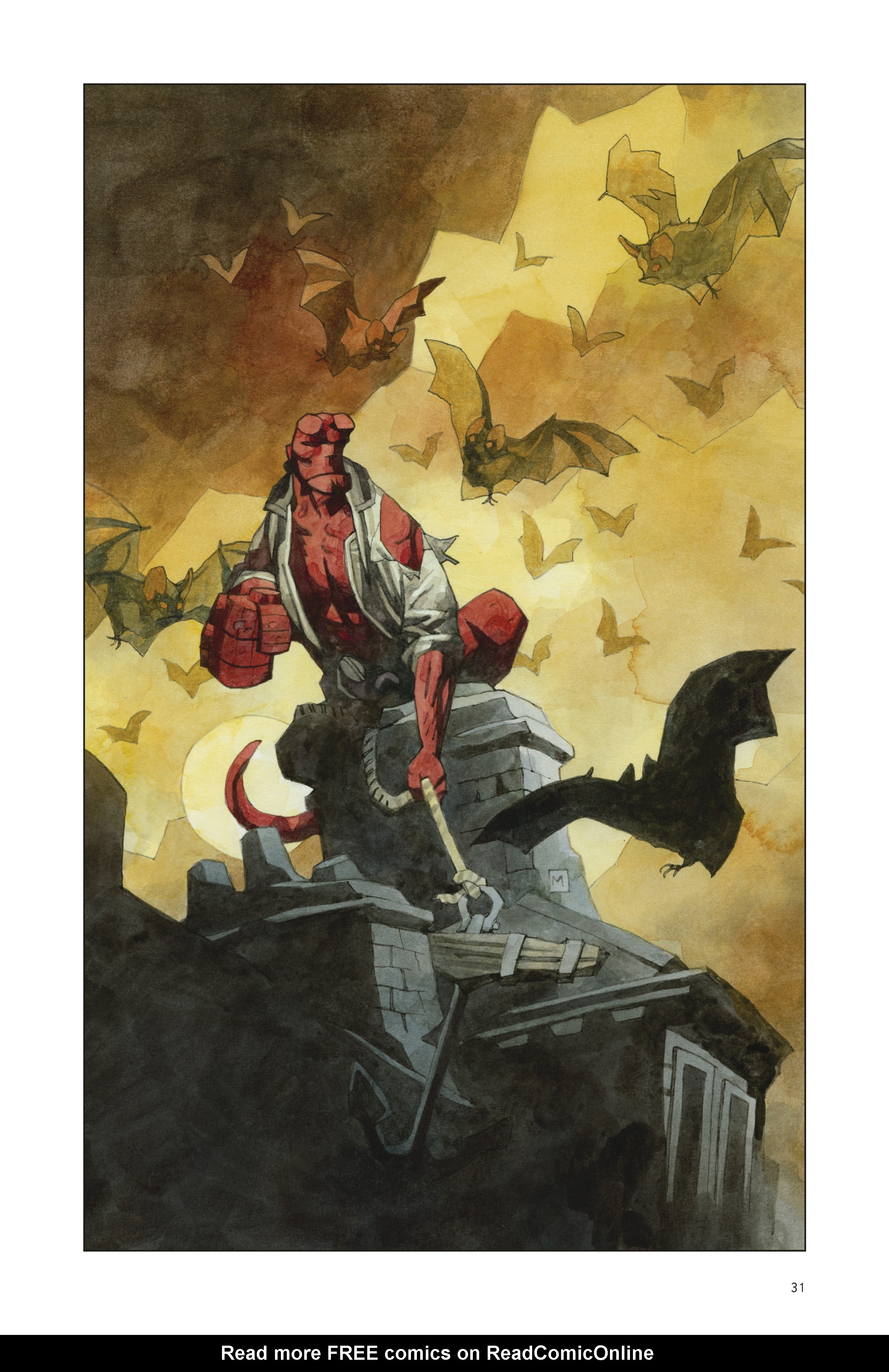 Read online Hellboy: 25 Years of Covers comic -  Issue # TPB (Part 1) - 33