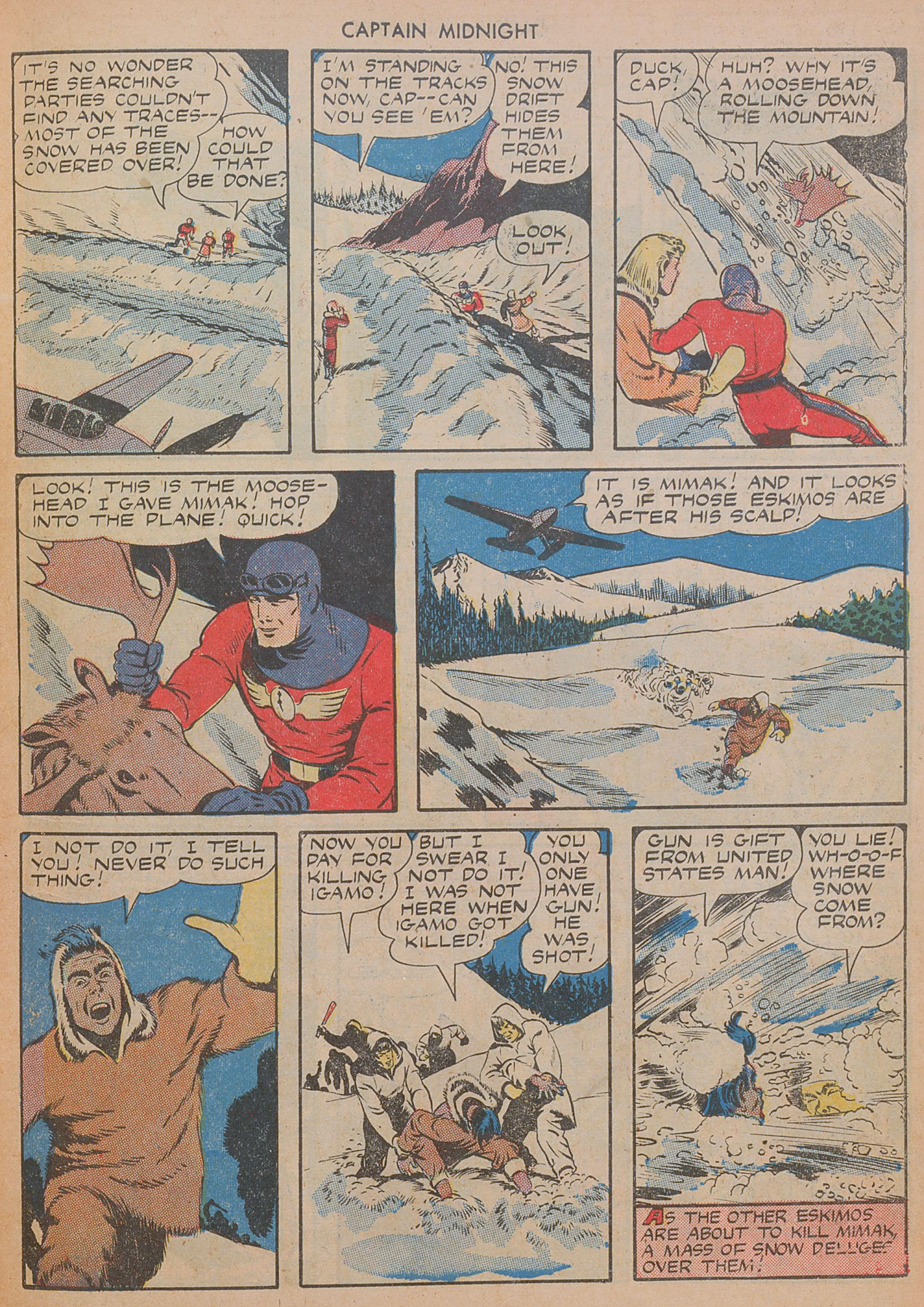 Read online Captain Midnight (1942) comic -  Issue #30 - 7