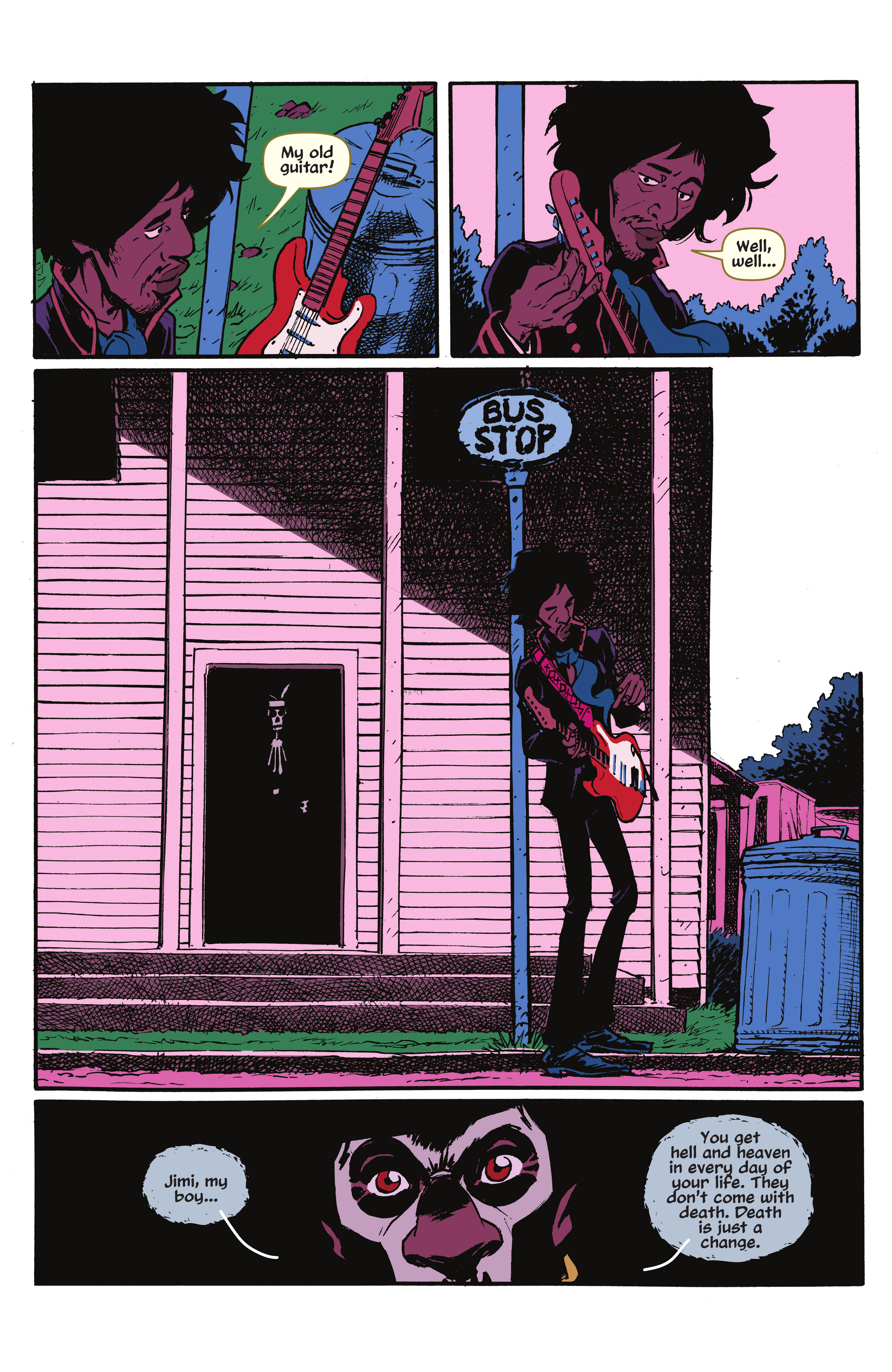 Read online Hendrix: Electric Requiem comic -  Issue # TPB - 133