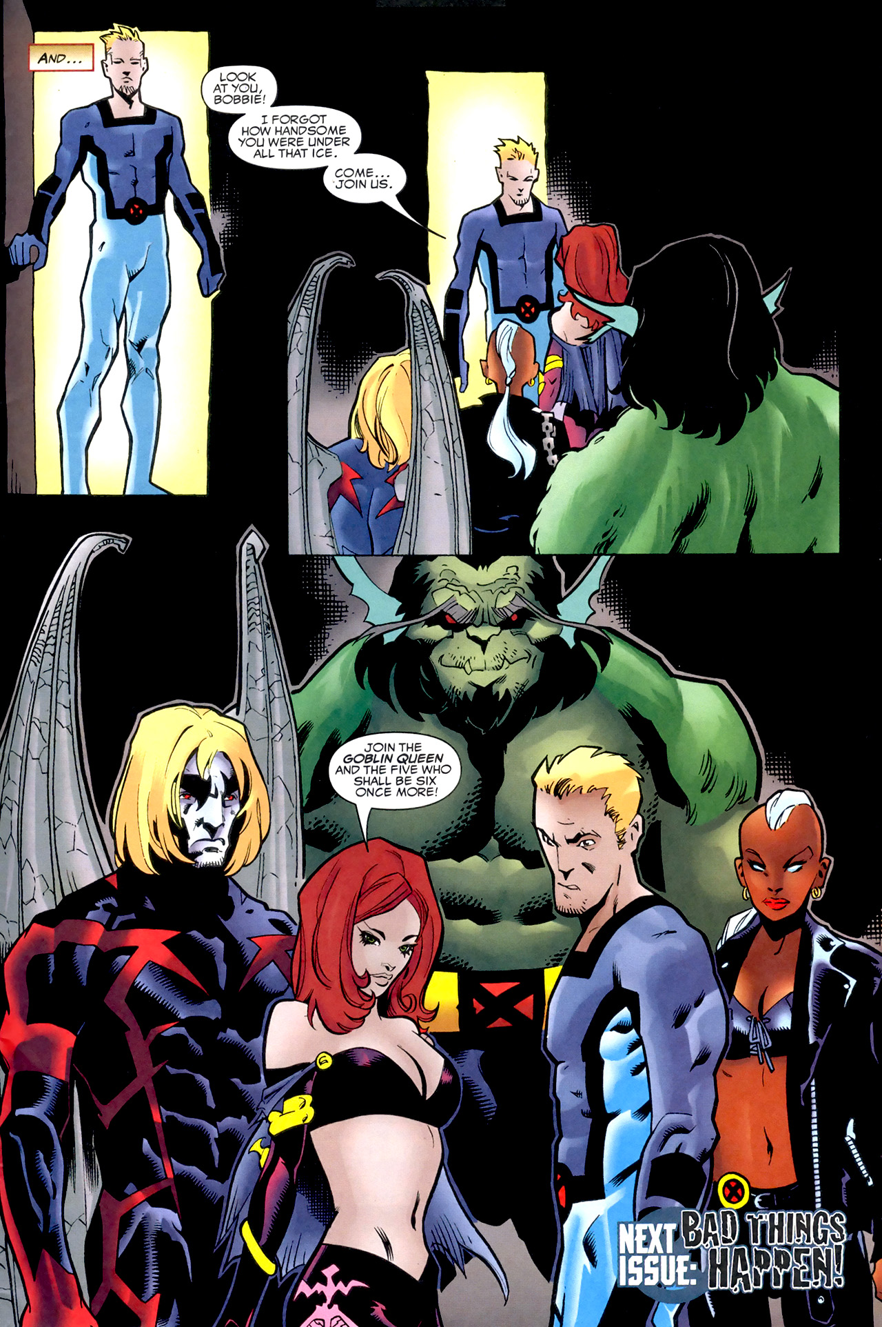 Read online Mutant X comic -  Issue #7 - 23