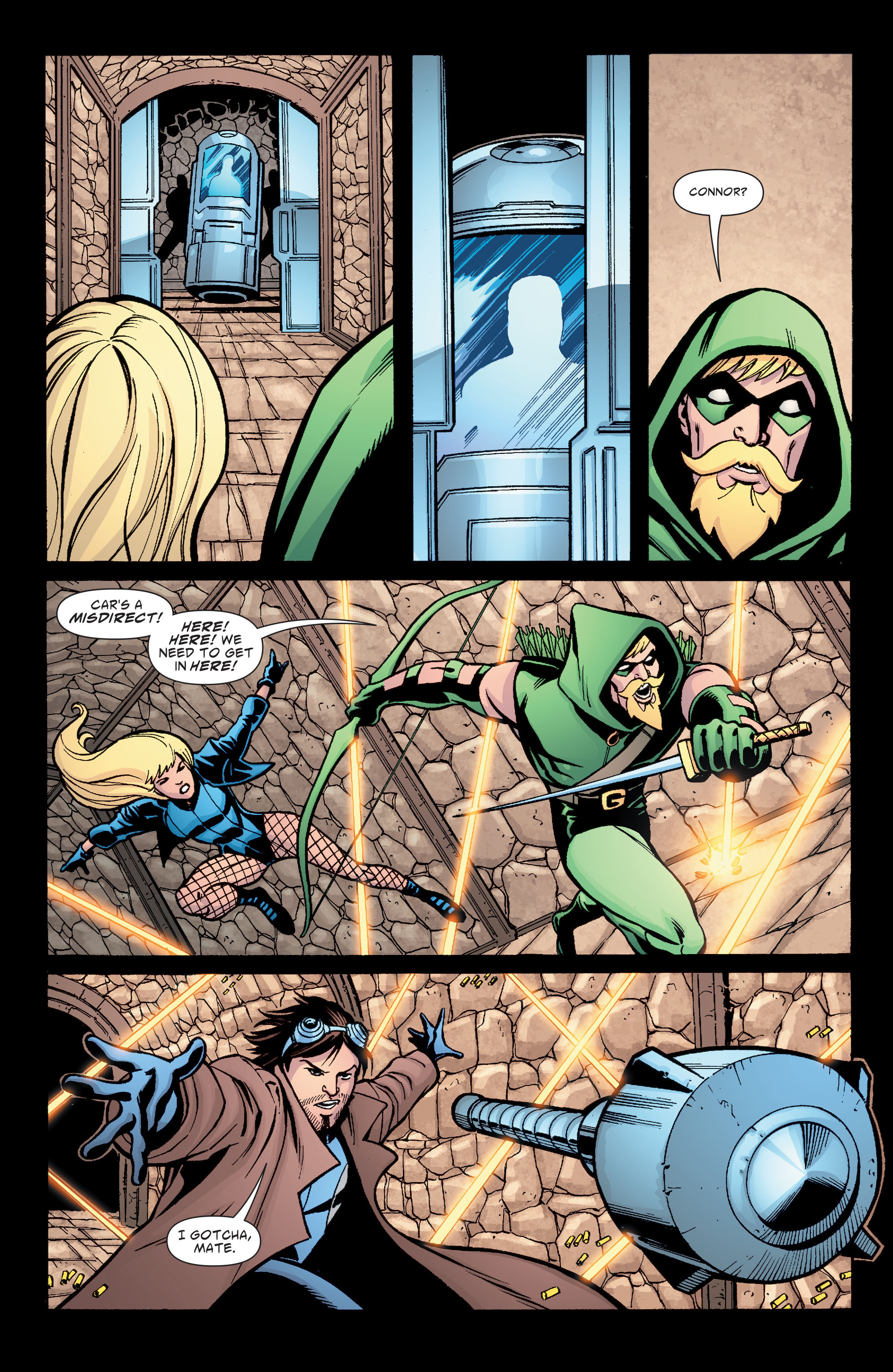 Read online Green Arrow/Black Canary comic -  Issue #8 - 16