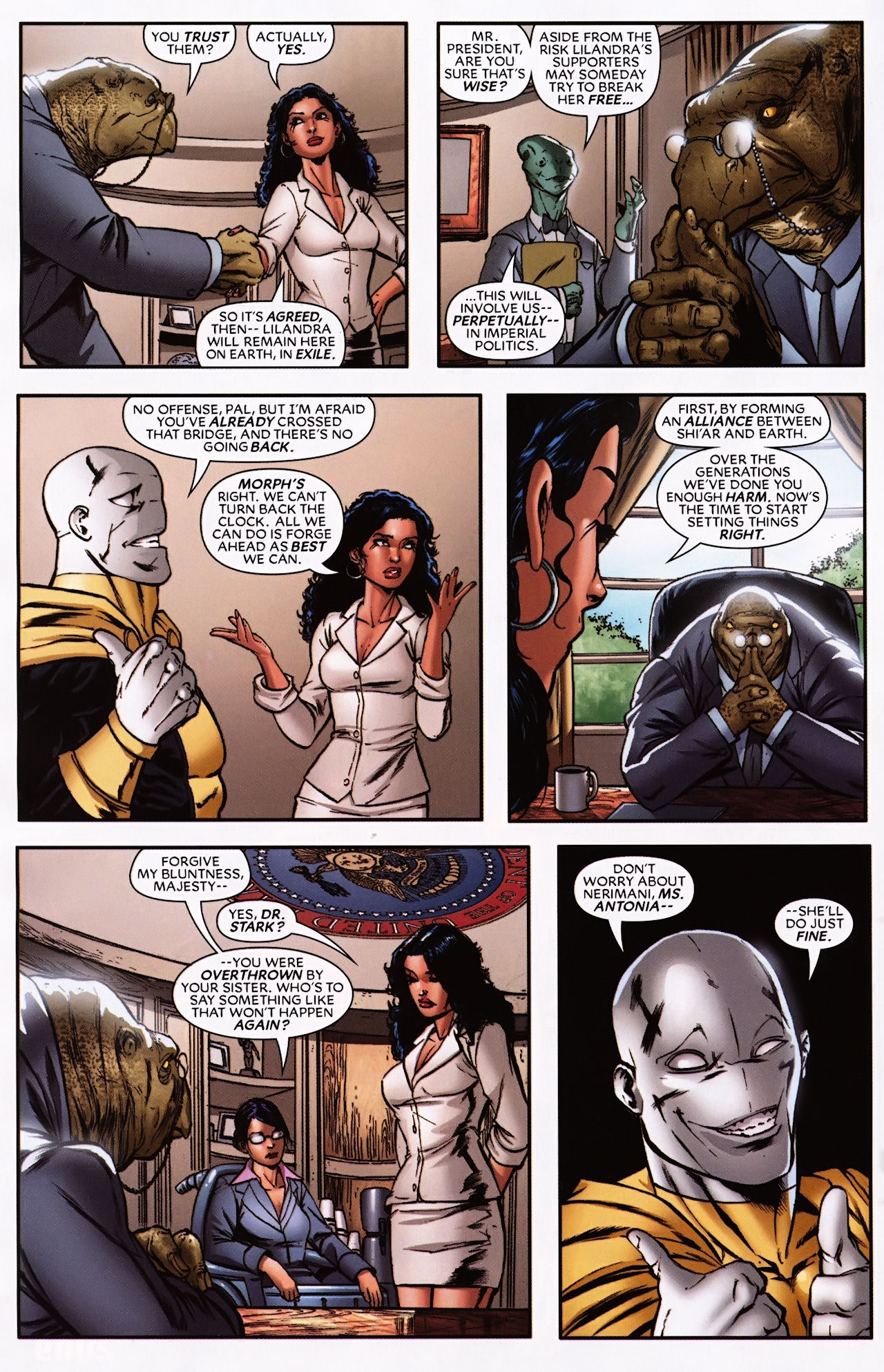 Read online New Exiles comic -  Issue #18 - 8