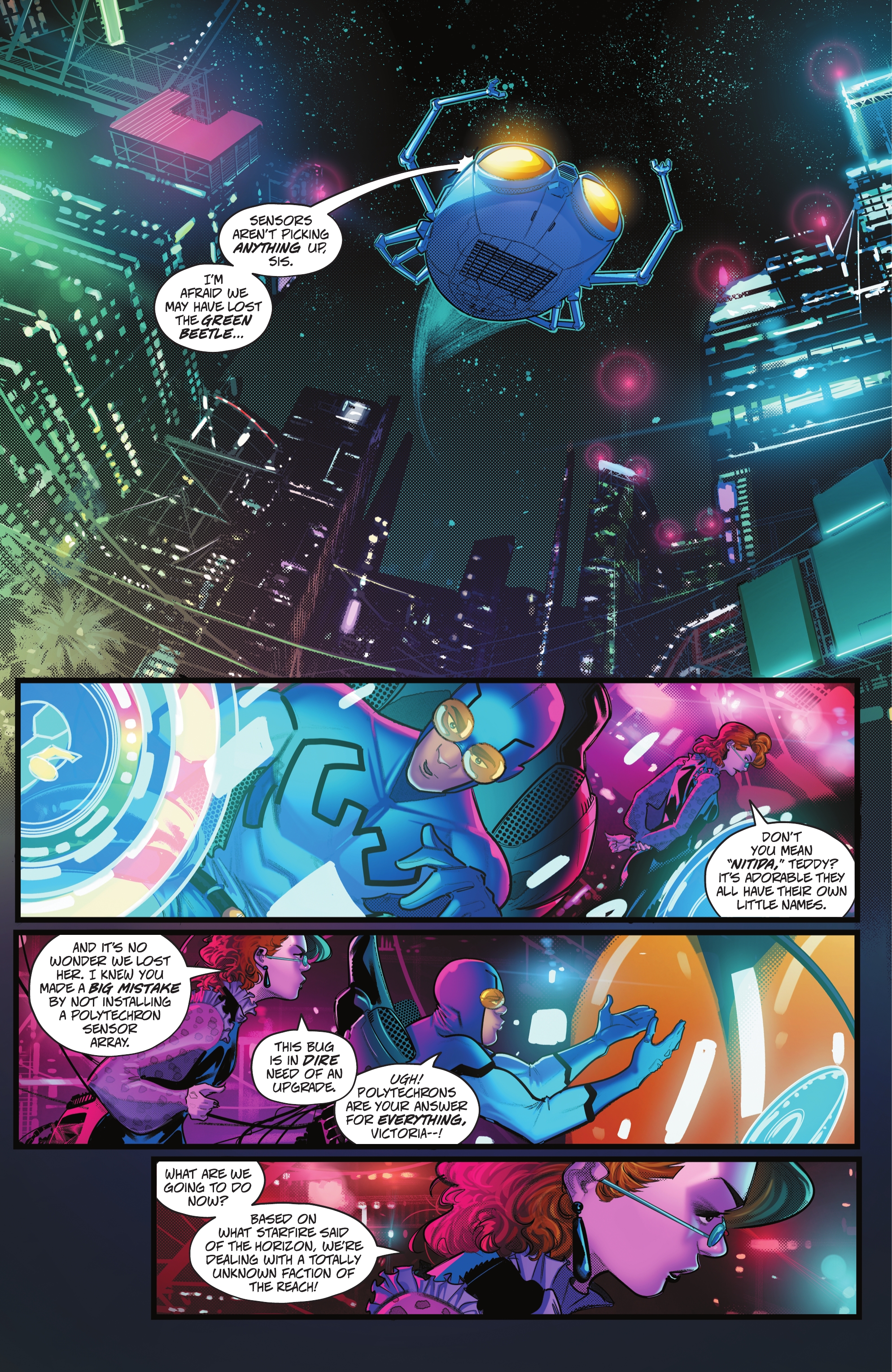Read online Blue Beetle: Graduation Day comic -  Issue #4 - 3