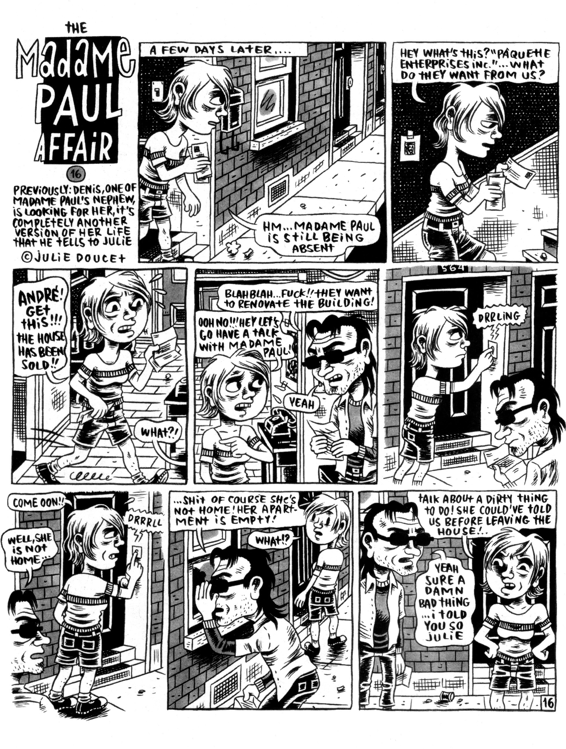 Read online Madame Paul Affair comic -  Issue # Full - 23
