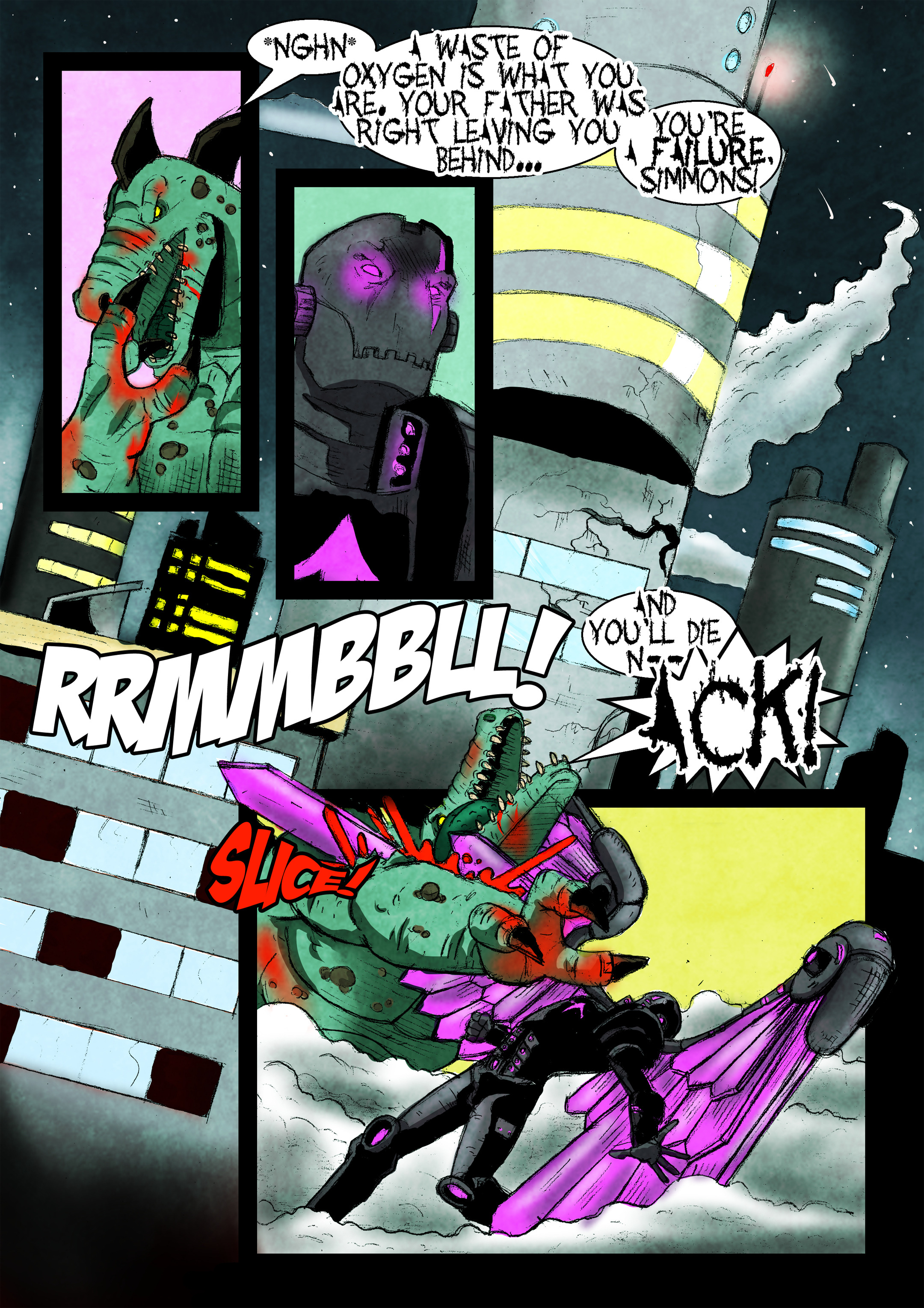 Read online Nightfighter comic -  Issue #5 - 21