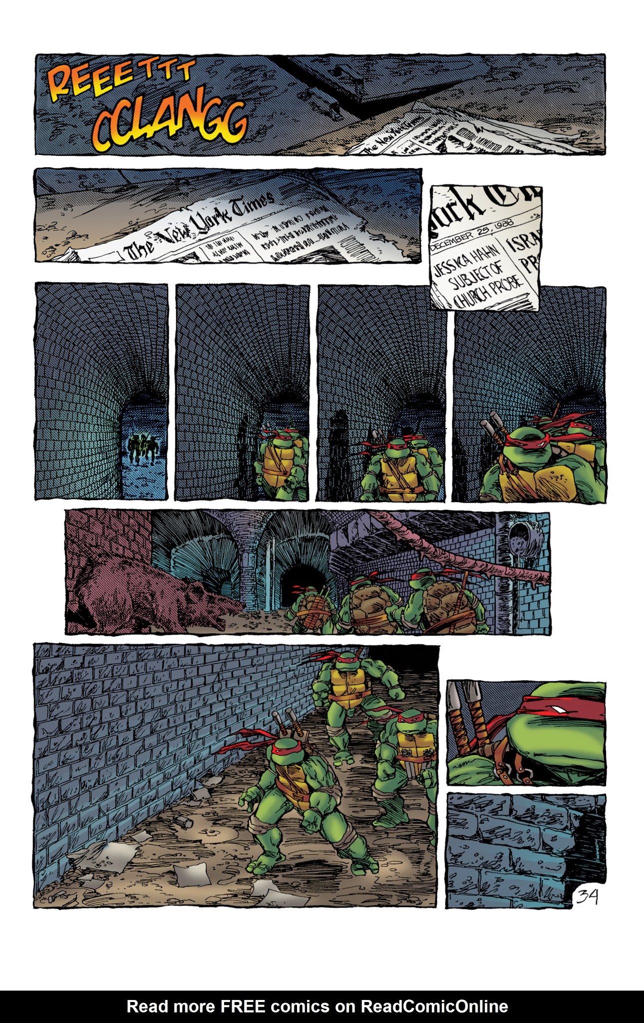 Read online Teenage Mutant Ninja Turtles Color Classics (2013) comic -  Issue #5 - 36