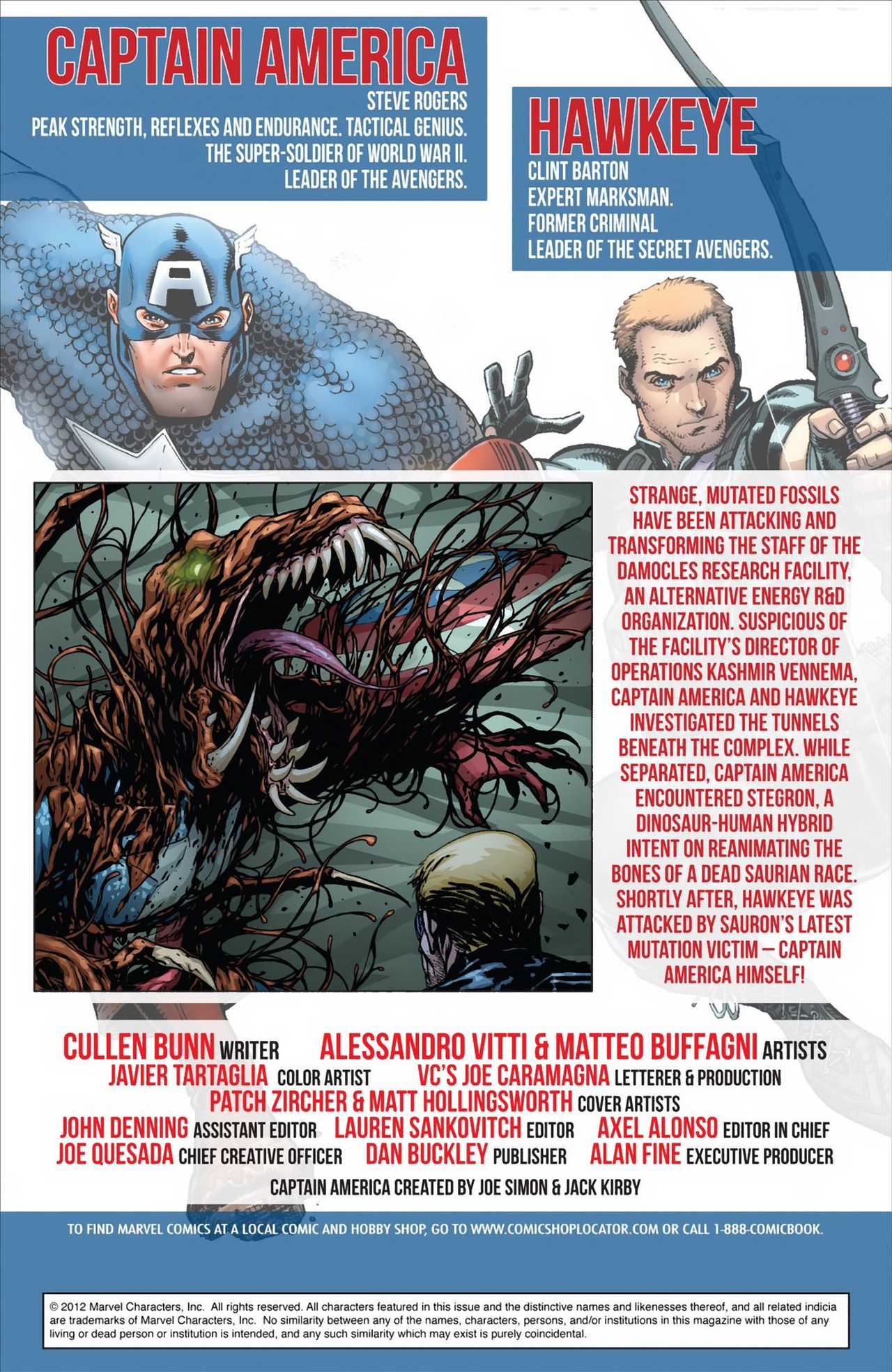 Read online Captain America And Hawkeye comic -  Issue #631 - 2