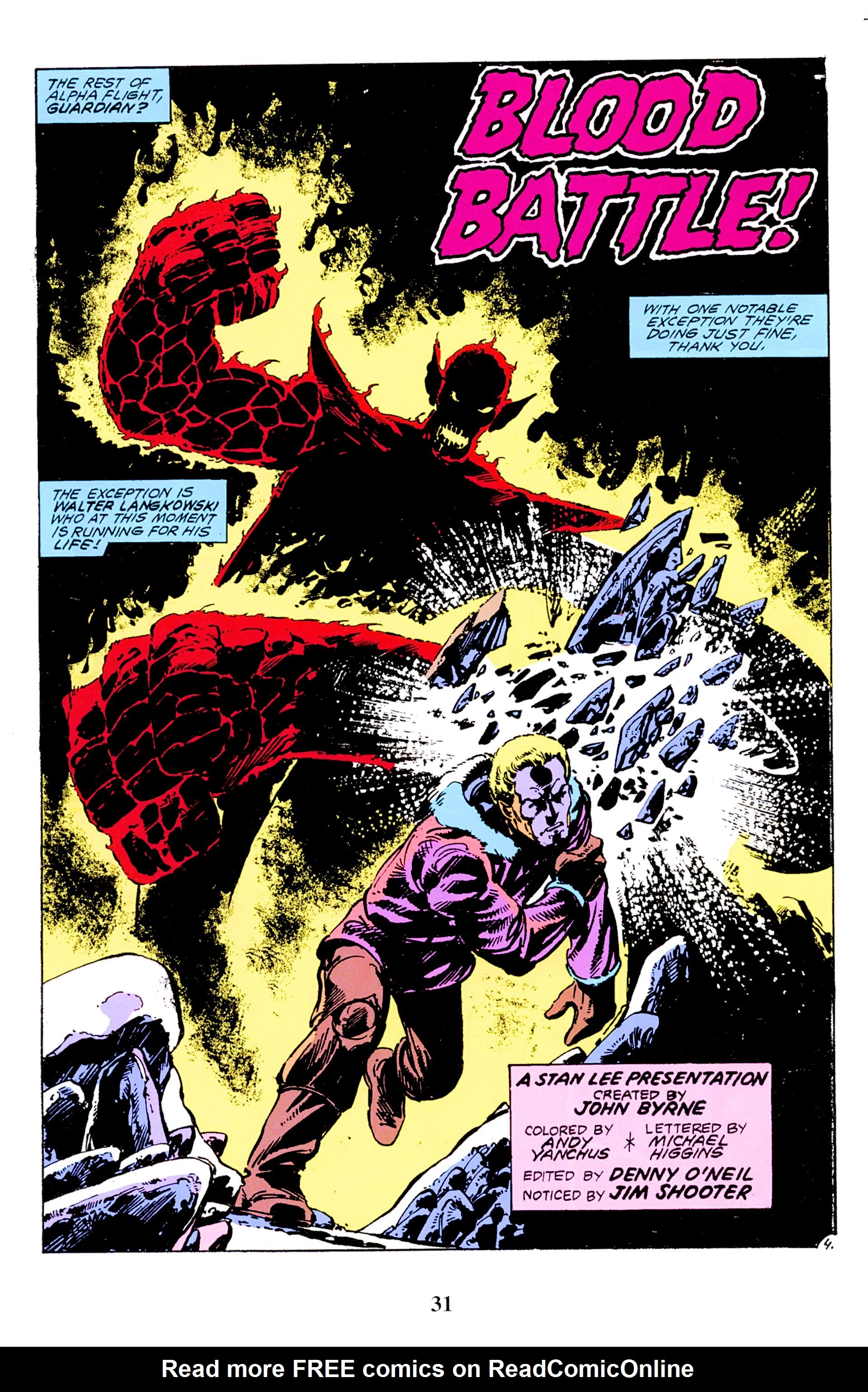 Read online Alpha Flight Classic comic -  Issue # TPB 2 (Part 1) - 33