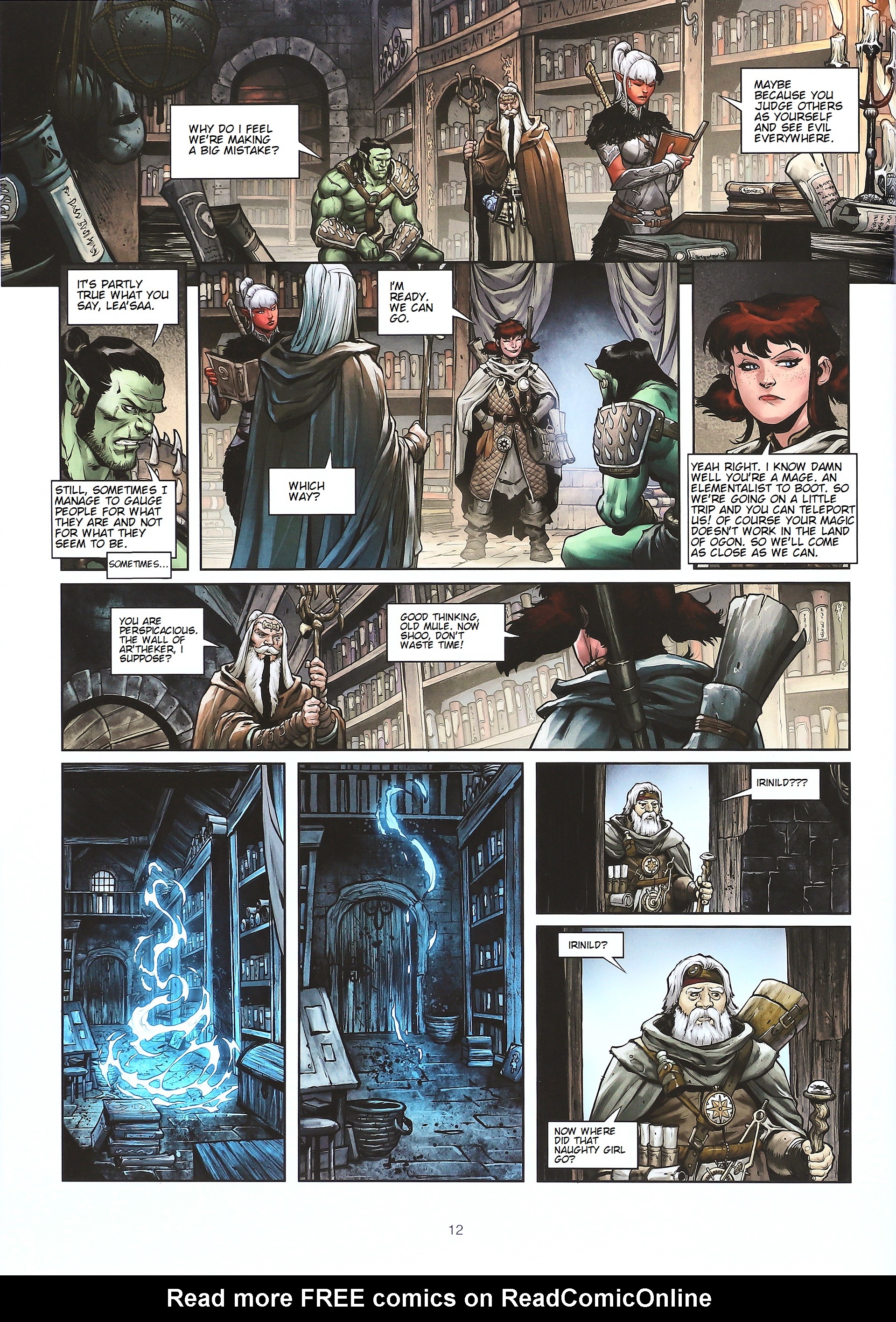 Read online Elves comic -  Issue #29 - 13