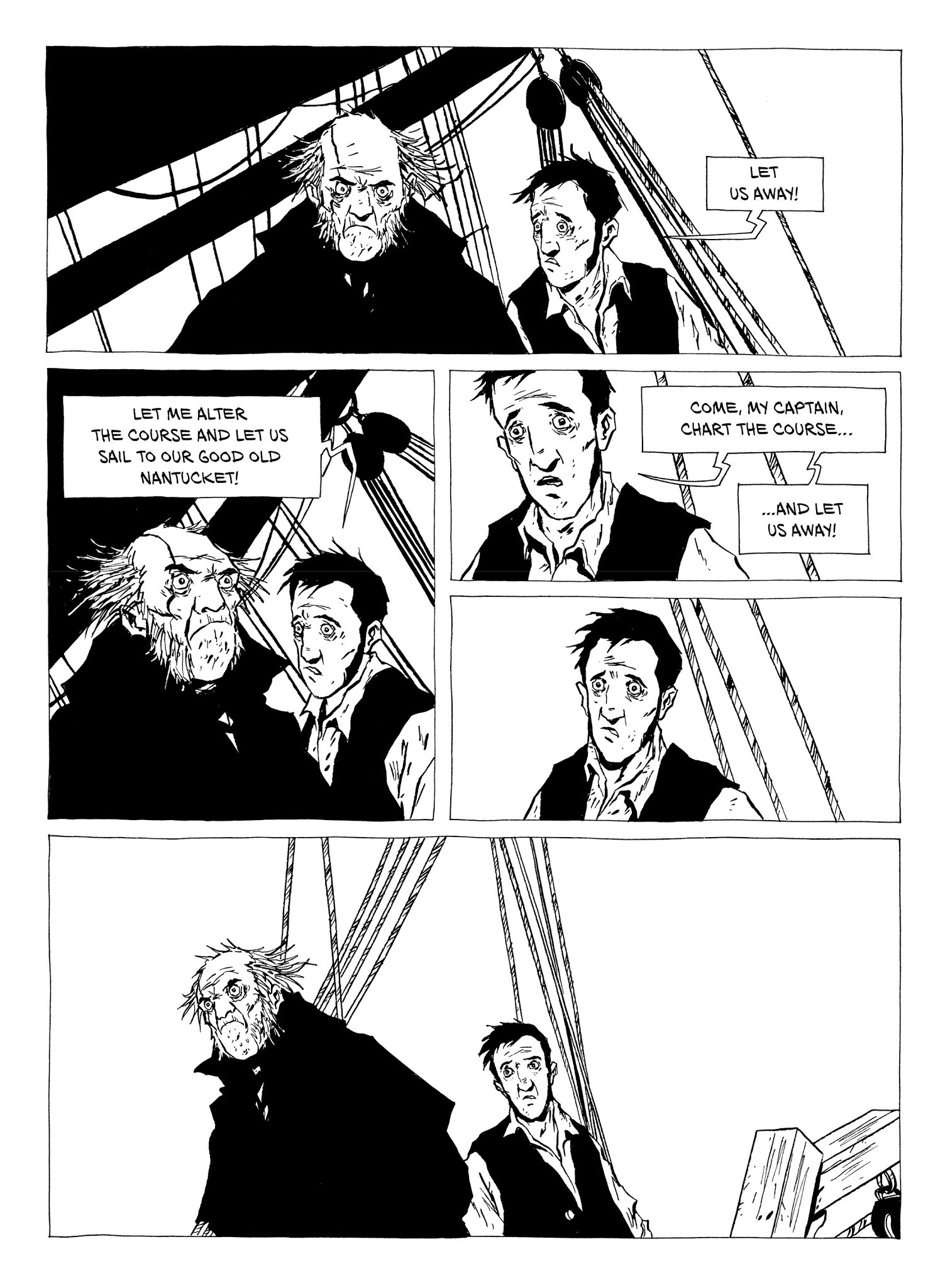 Read online Moby Dick comic -  Issue # TPB (Part 3) - 1