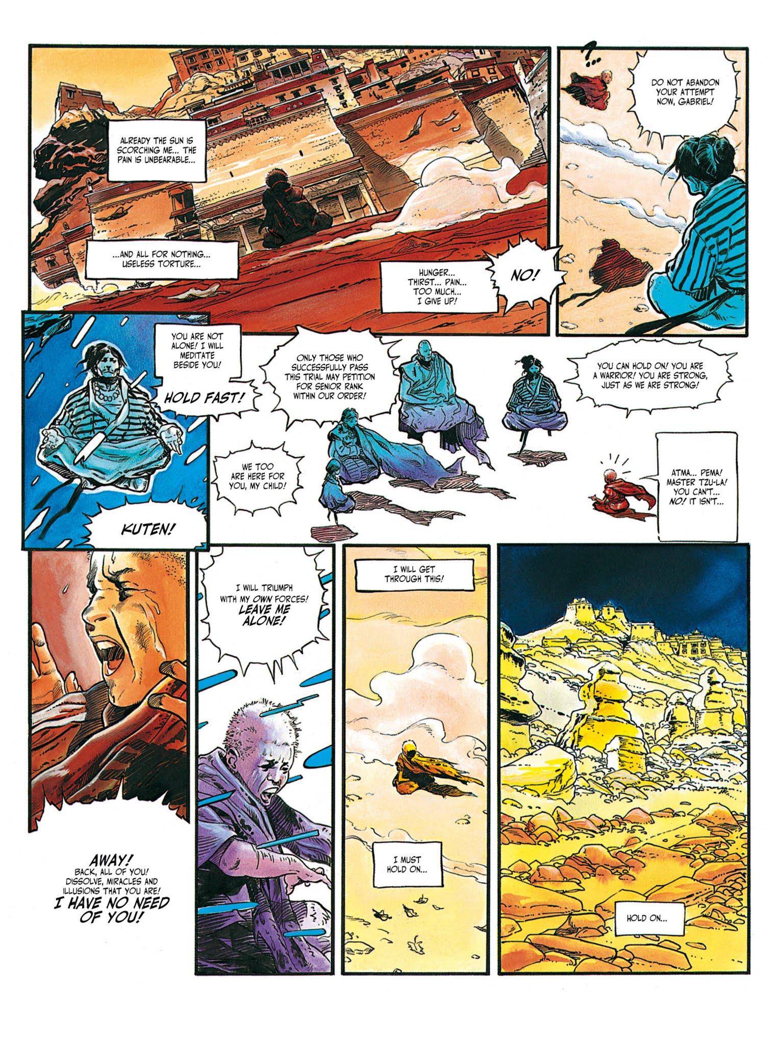 Read online The White Lama comic -  Issue #3 - 10
