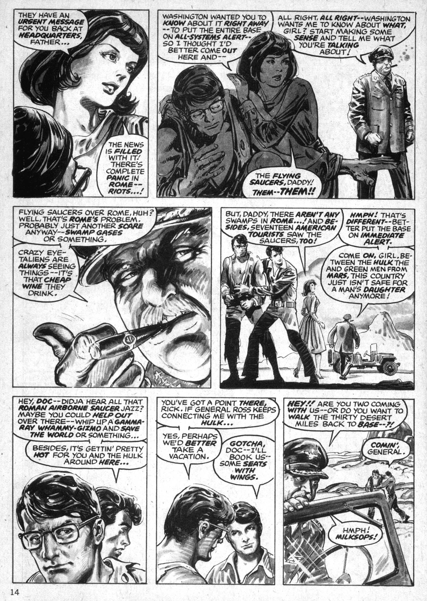 Read online The Rampaging Hulk comic -  Issue #1 - 14