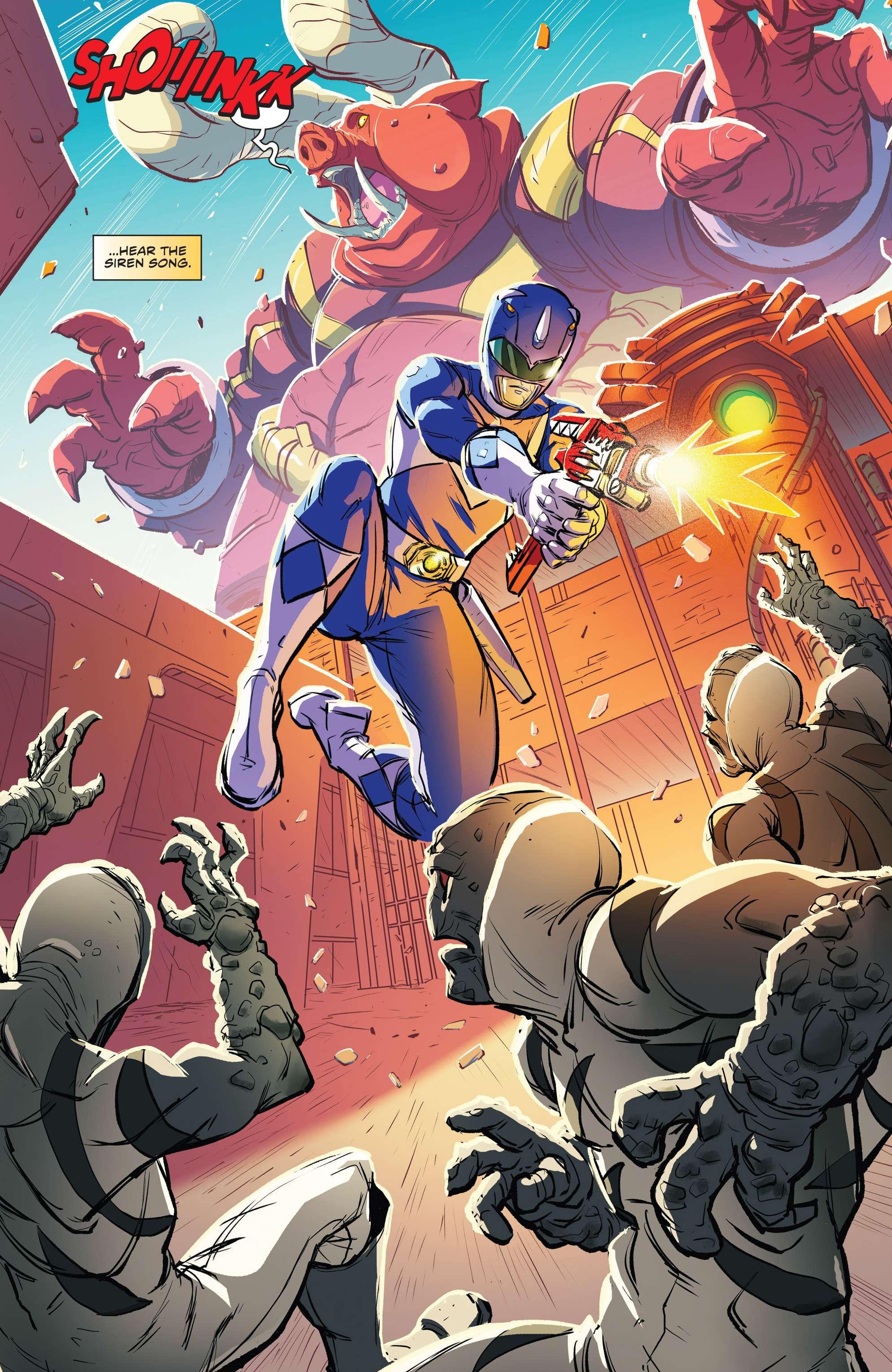 Read online Mighty Morphin Power Rangers comic -  Issue #10 - 12