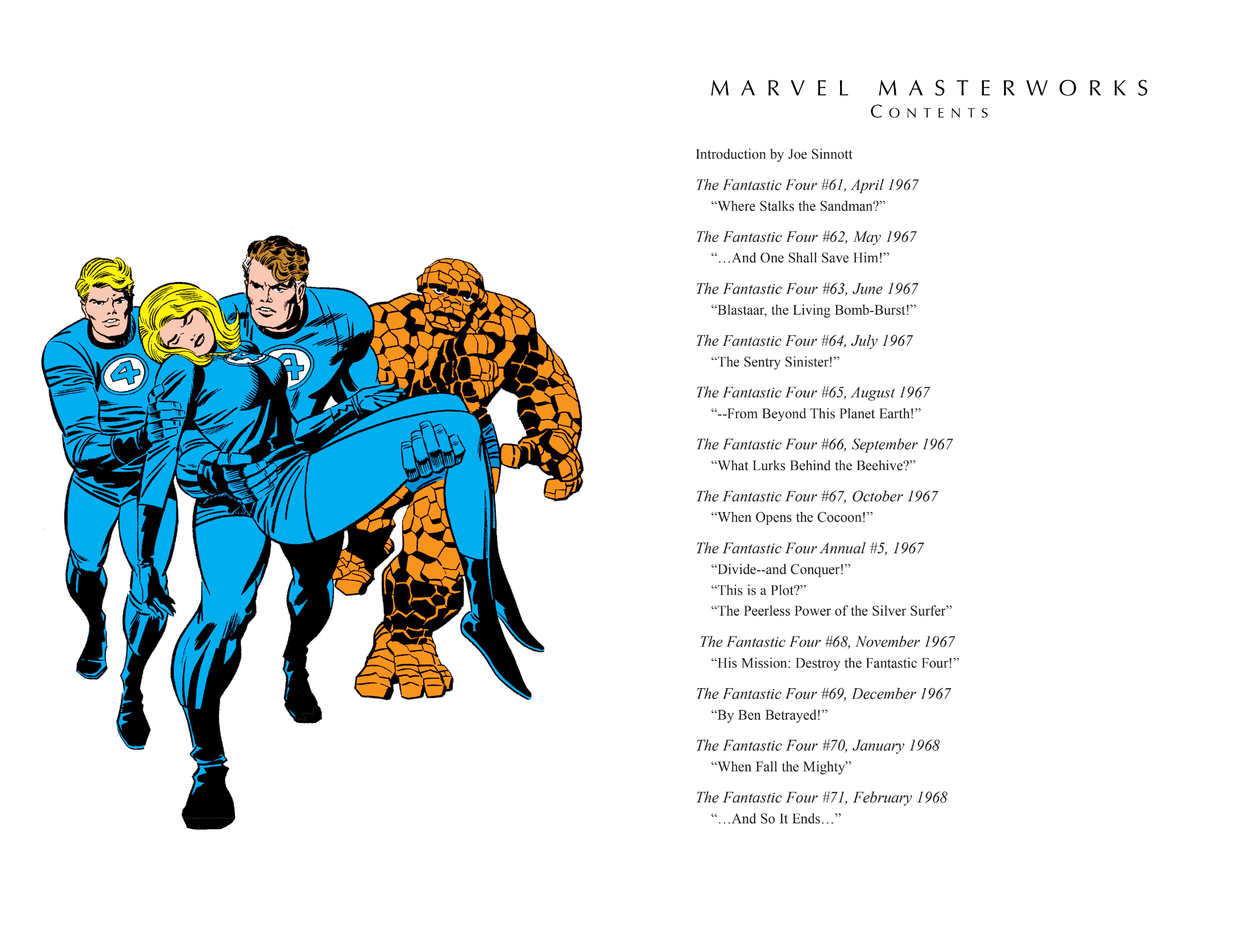 Read online Marvel Masterworks: The Fantastic Four comic -  Issue # TPB 7 (Part 1) - 4