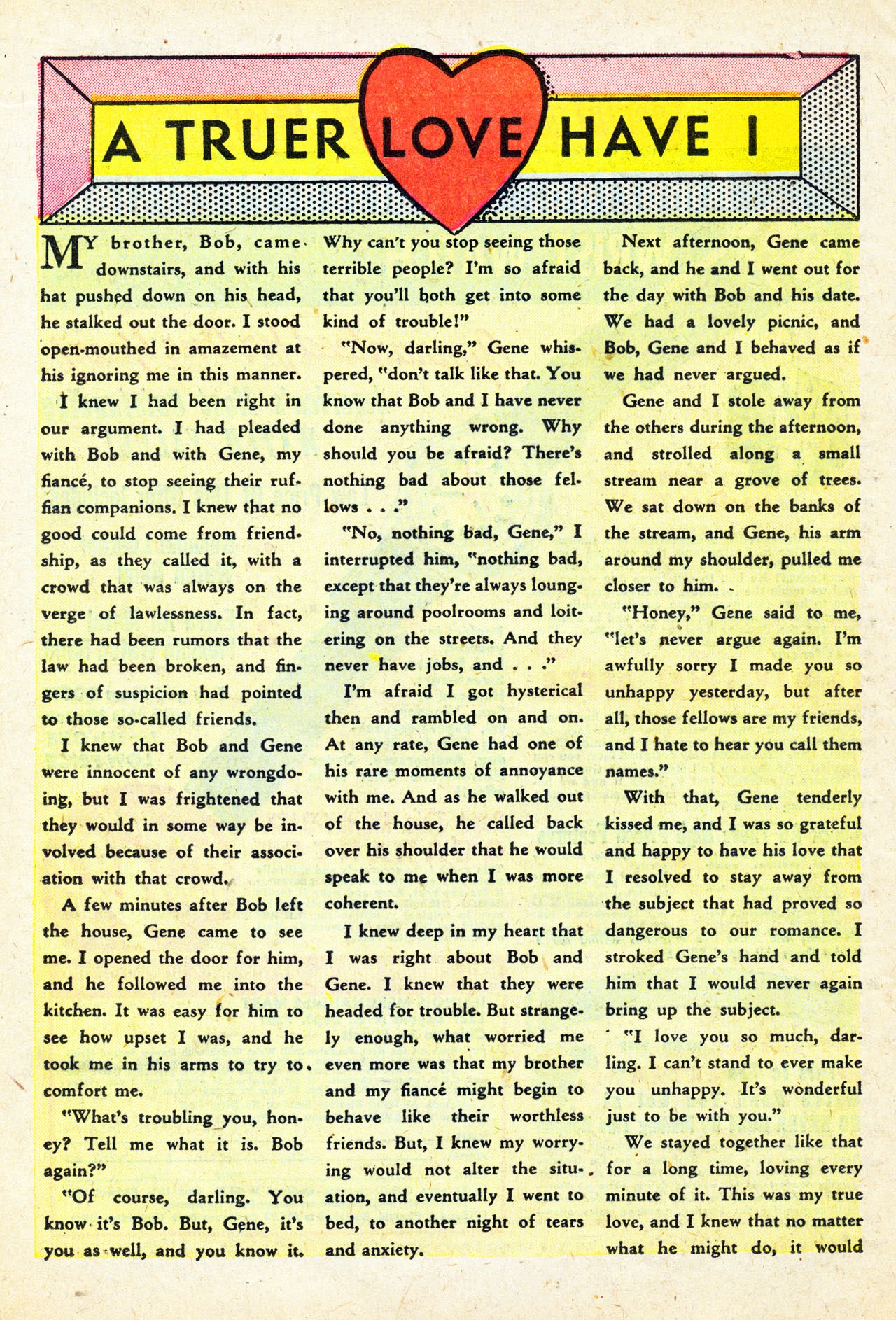 Read online Love Secrets (1949) comic -  Issue #1 - 28