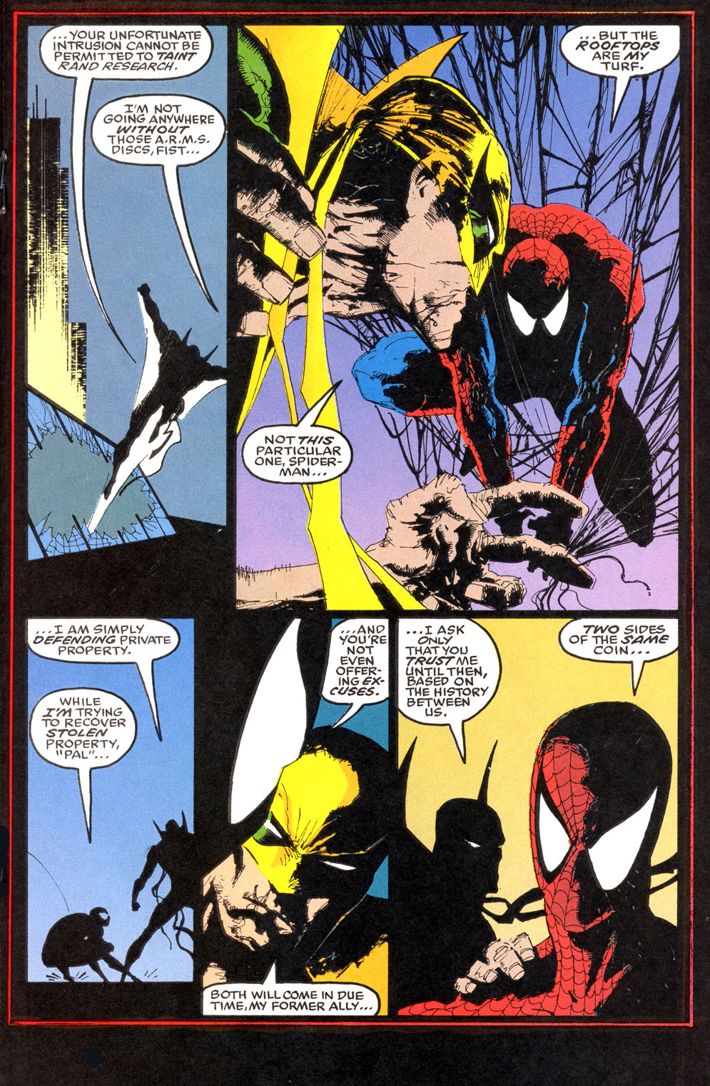 Read online Spider-Man (1990) comic -  Issue #41 - 'Storm Warnings' Part 1 - 12