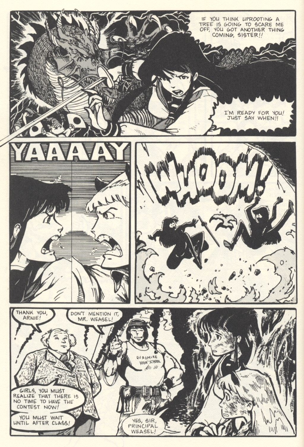 Read online Ninja High School (1988) comic -  Issue # TPB - 44