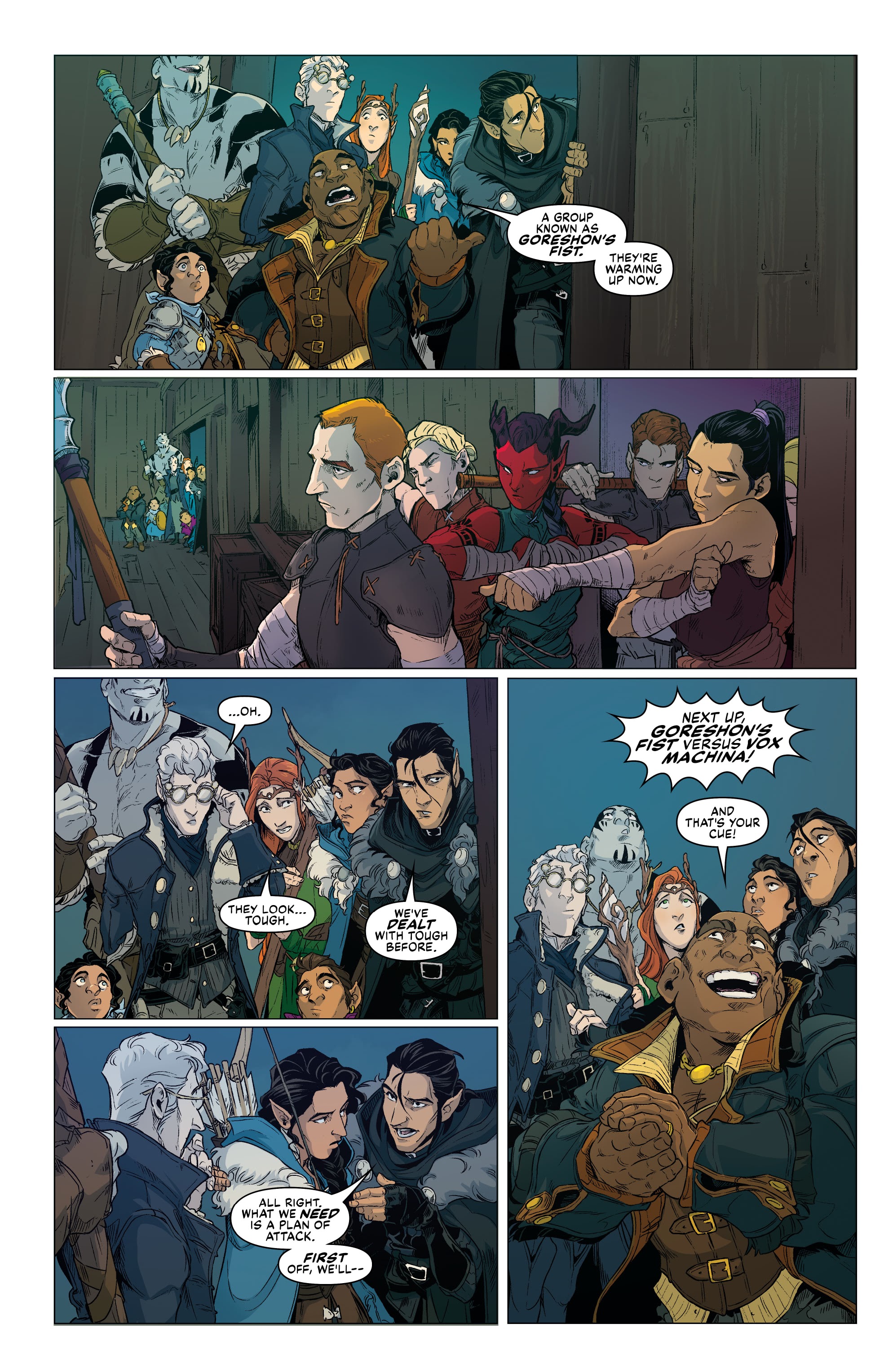 Read online Critical Role: Vox Machina Origins III comic -  Issue #1 - 22