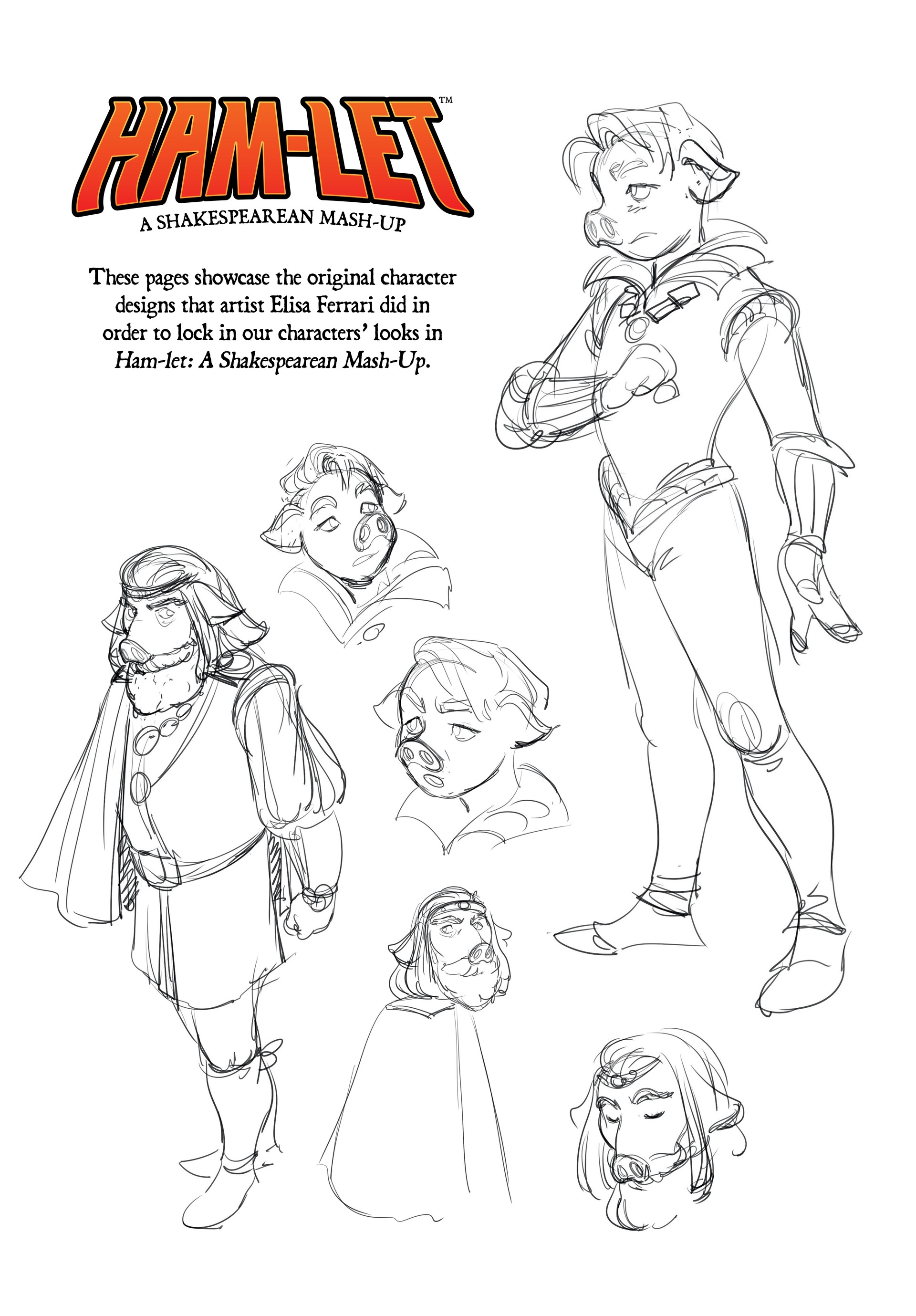 Read online Ham-let: A Shakespearean Mash-up comic -  Issue # Full - 62