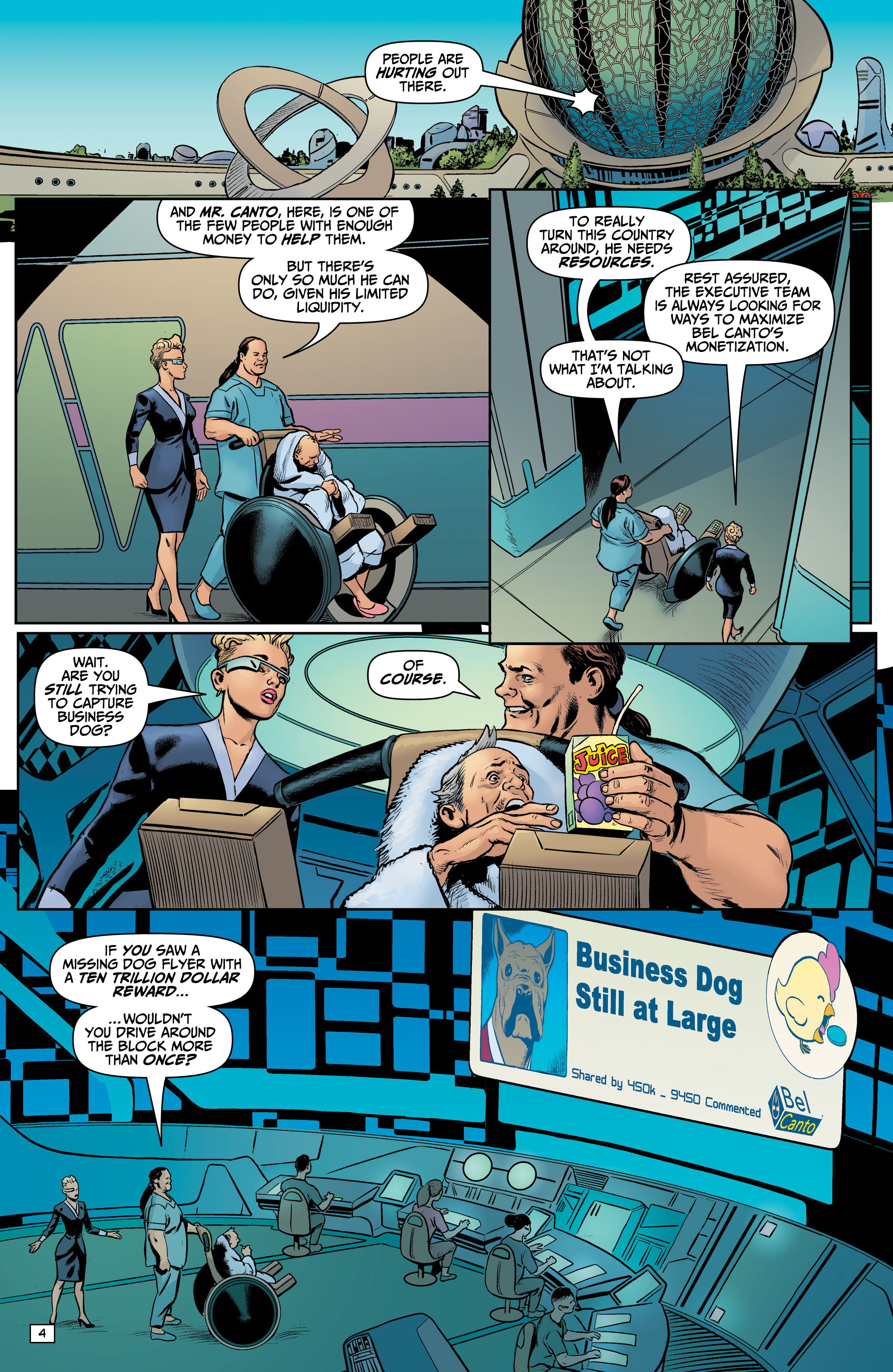 Read online Billionaire Island: Cult of Dogs comic -  Issue #4 - 6
