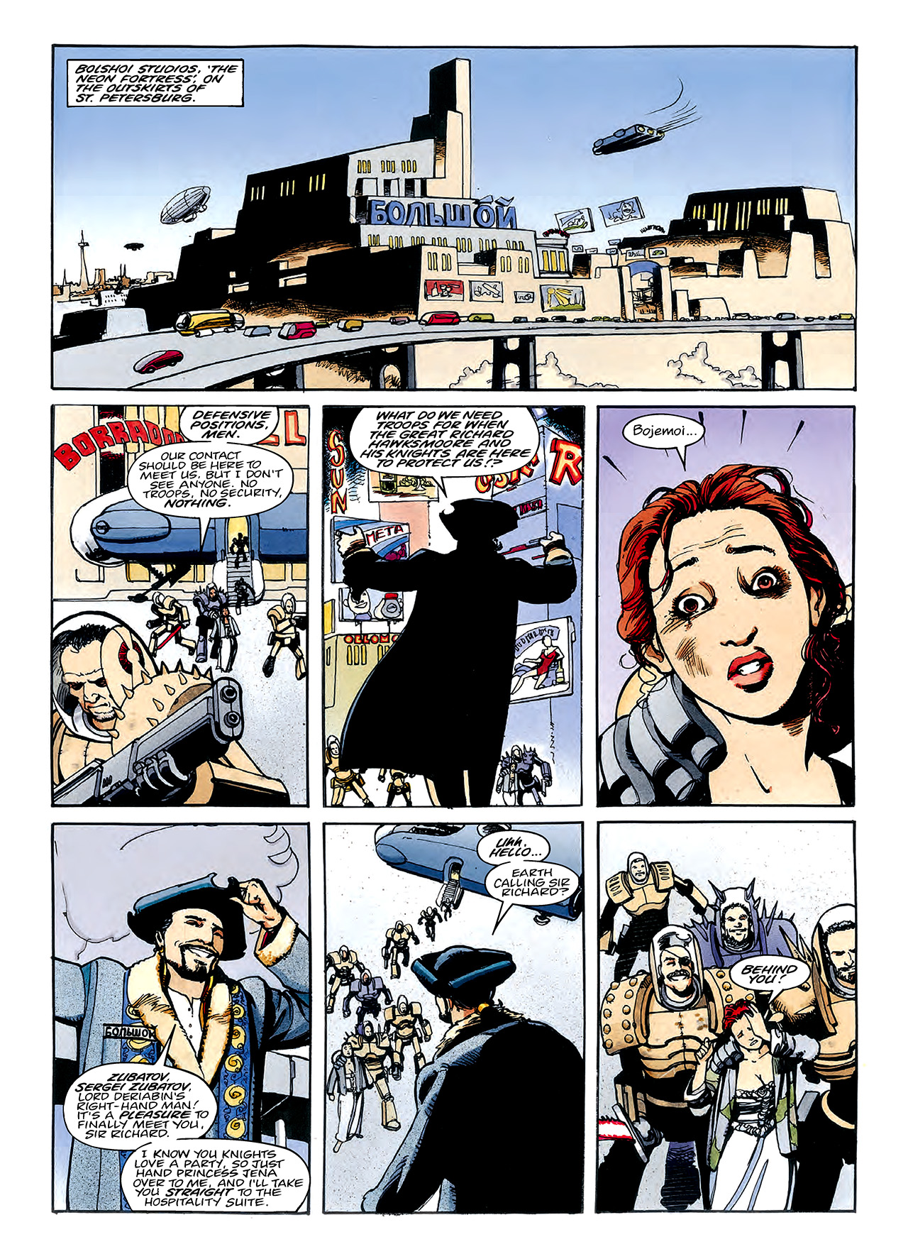 Read online Nikolai Dante comic -  Issue # TPB 3 - 103