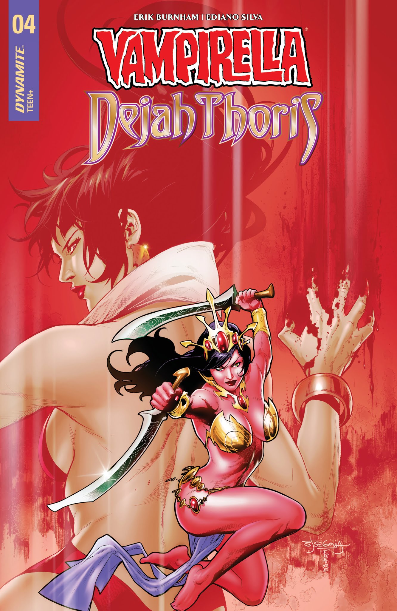 Read online Vampirella/Dejah Thoris comic -  Issue #4 - 3