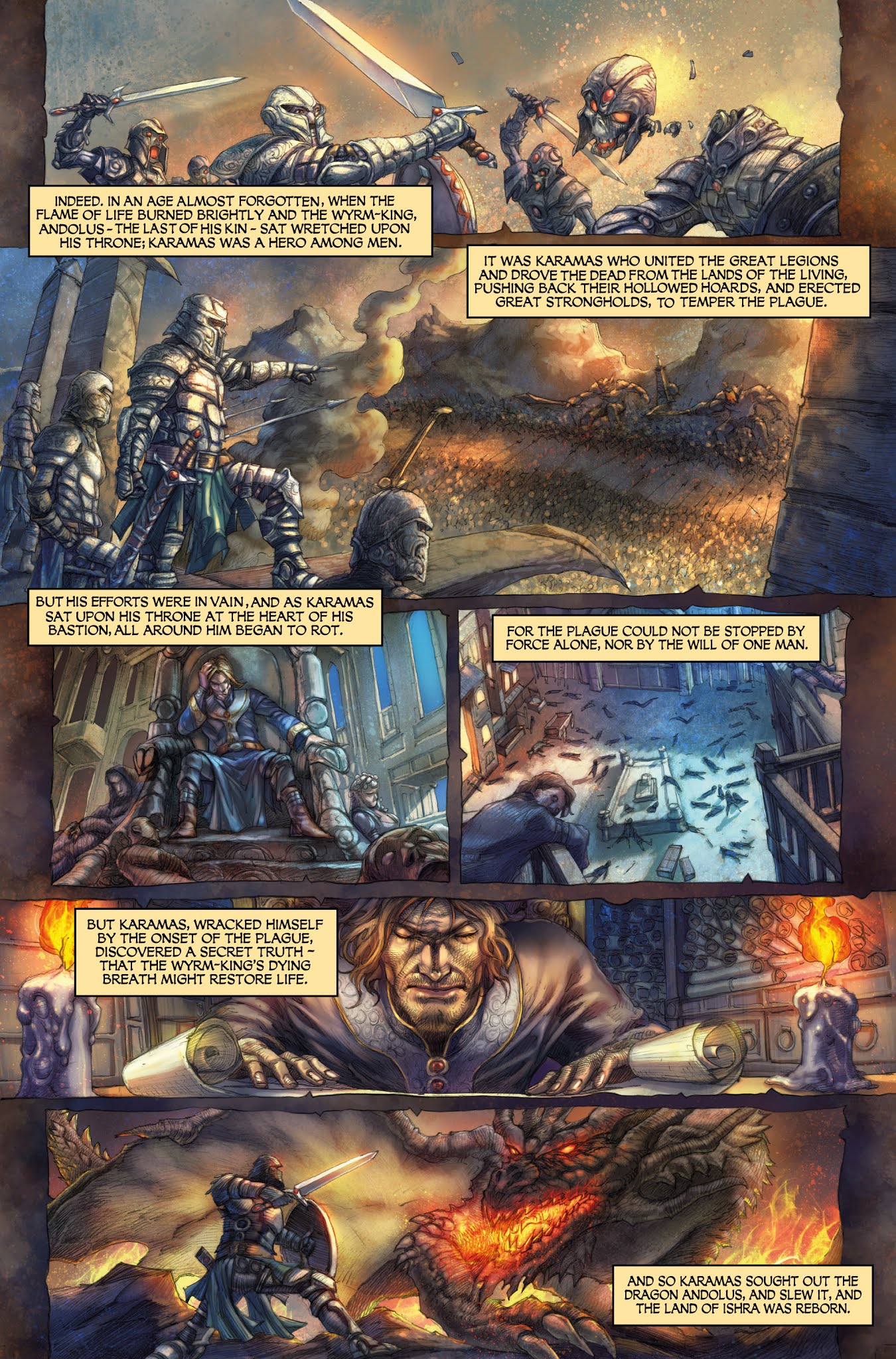 Read online Dark Souls: The Breath of Andolus comic -  Issue #2 - 7