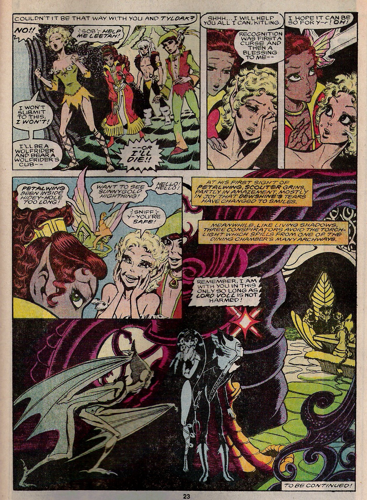 Read online ElfQuest comic -  Issue #21 - 24