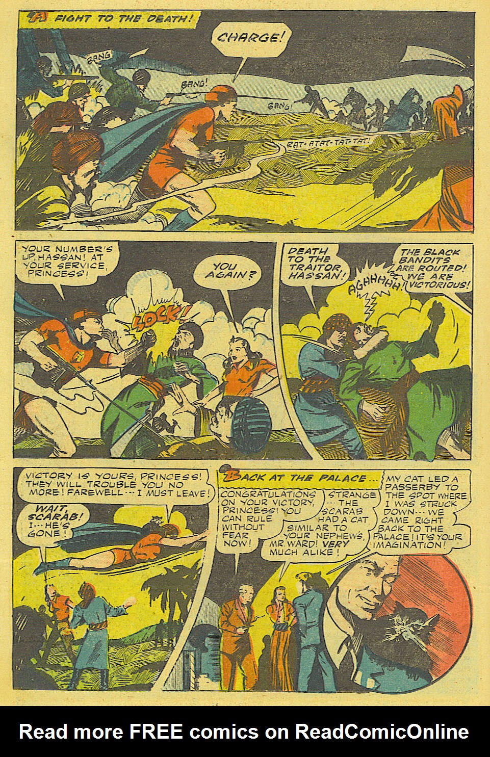 Read online Exciting Comics comic -  Issue #47 - 34