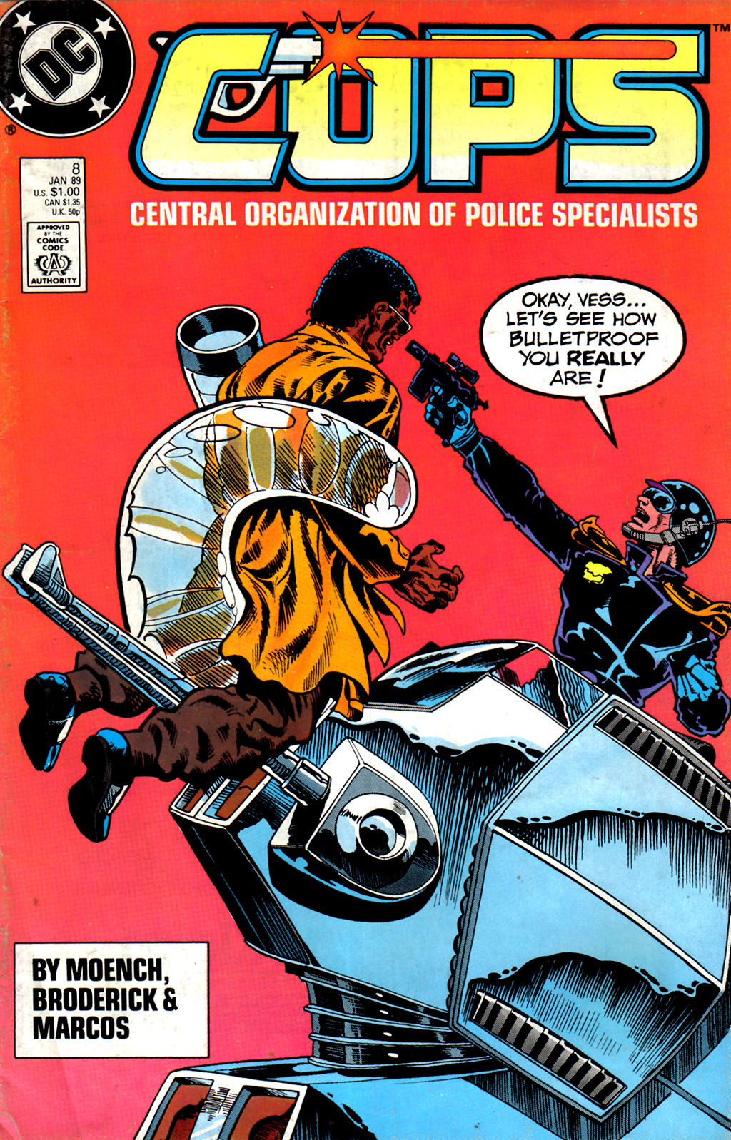 Read online COPS comic -  Issue #8 - 1