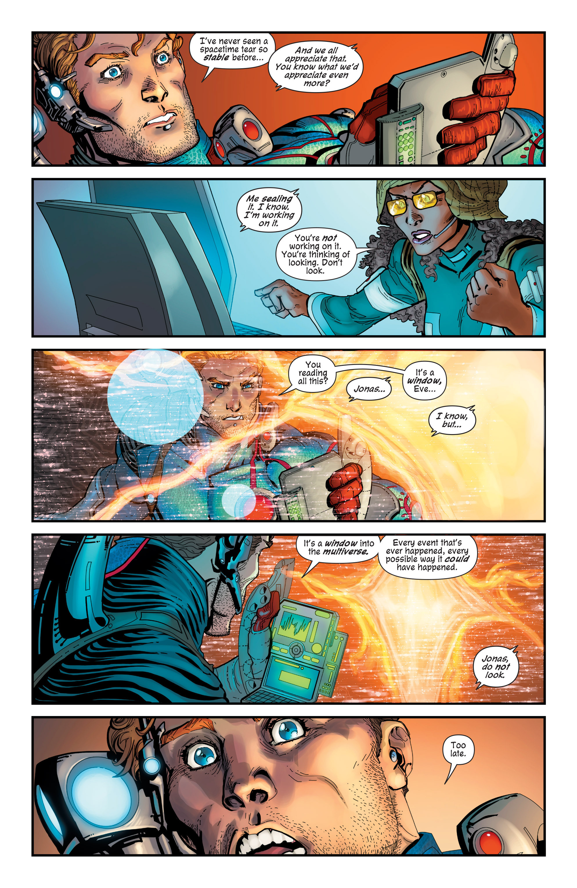 Read online The Infinite Adventures of Jonas Quantum comic -  Issue #2 - 6