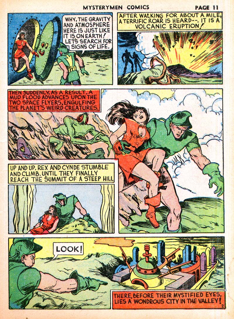 Read online Mystery Men Comics comic -  Issue #4 - 13