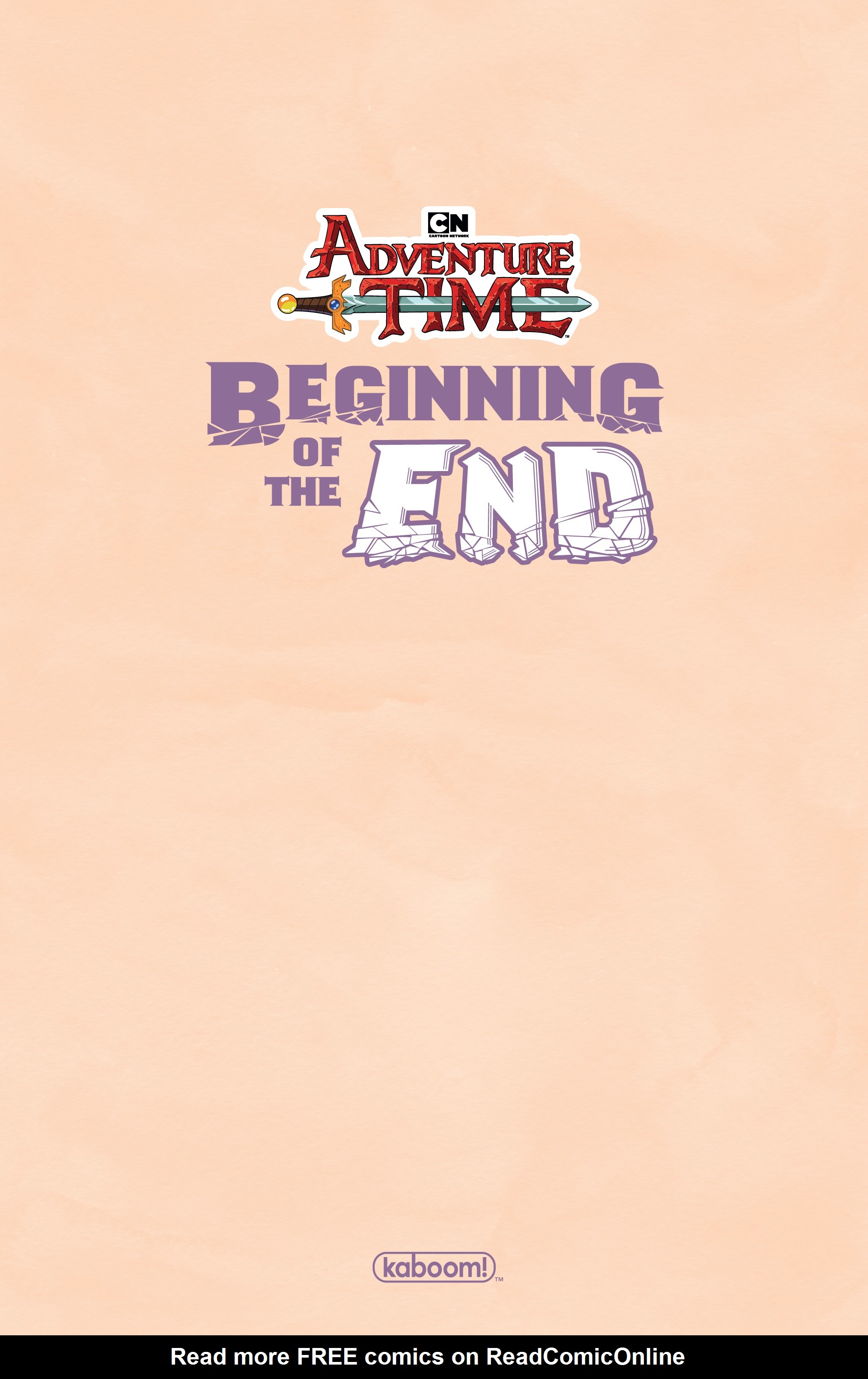 Read online Adventure Time: Beginning of the End comic -  Issue # _TPB - 3