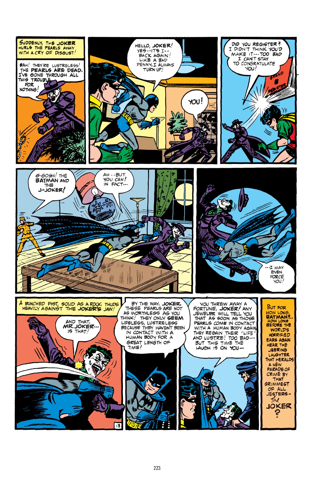 Read online Batman: The Golden Age Omnibus comic -  Issue # TPB 3 - 223