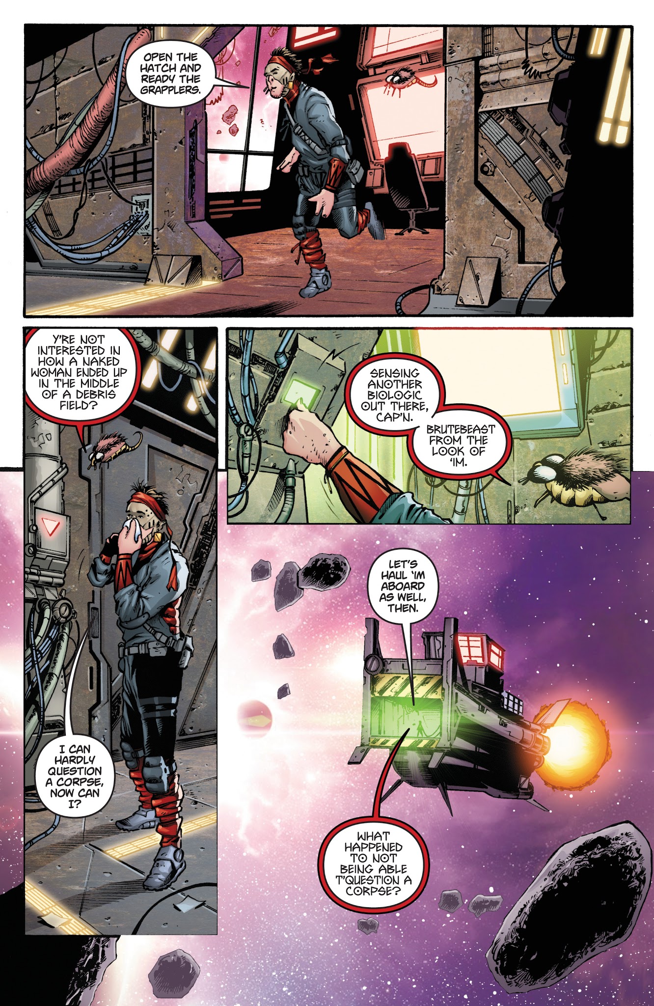 Read online Swashbucklers: The Saga Continues comic -  Issue #1 - 9
