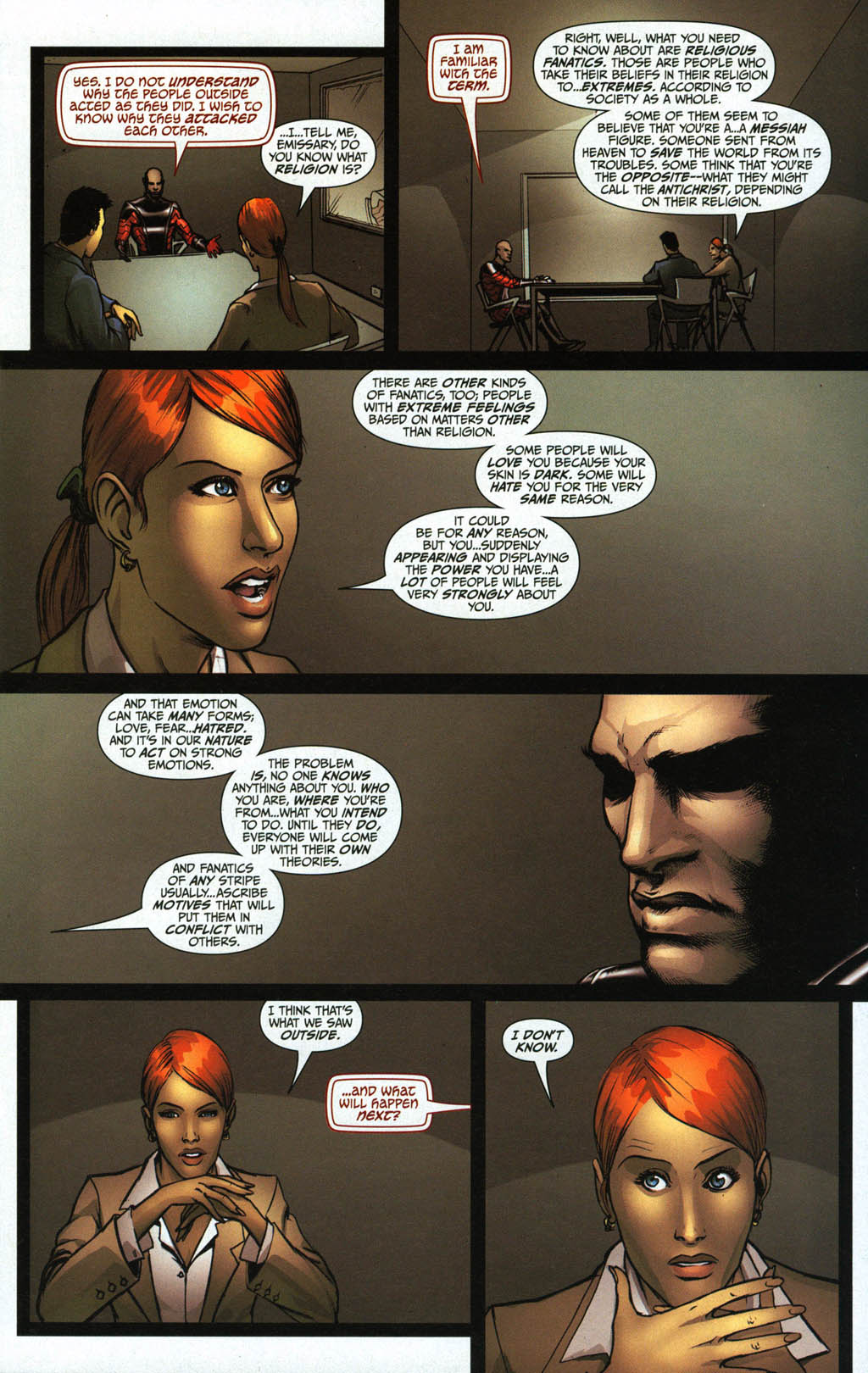 Read online Emissary comic -  Issue #3 - 13