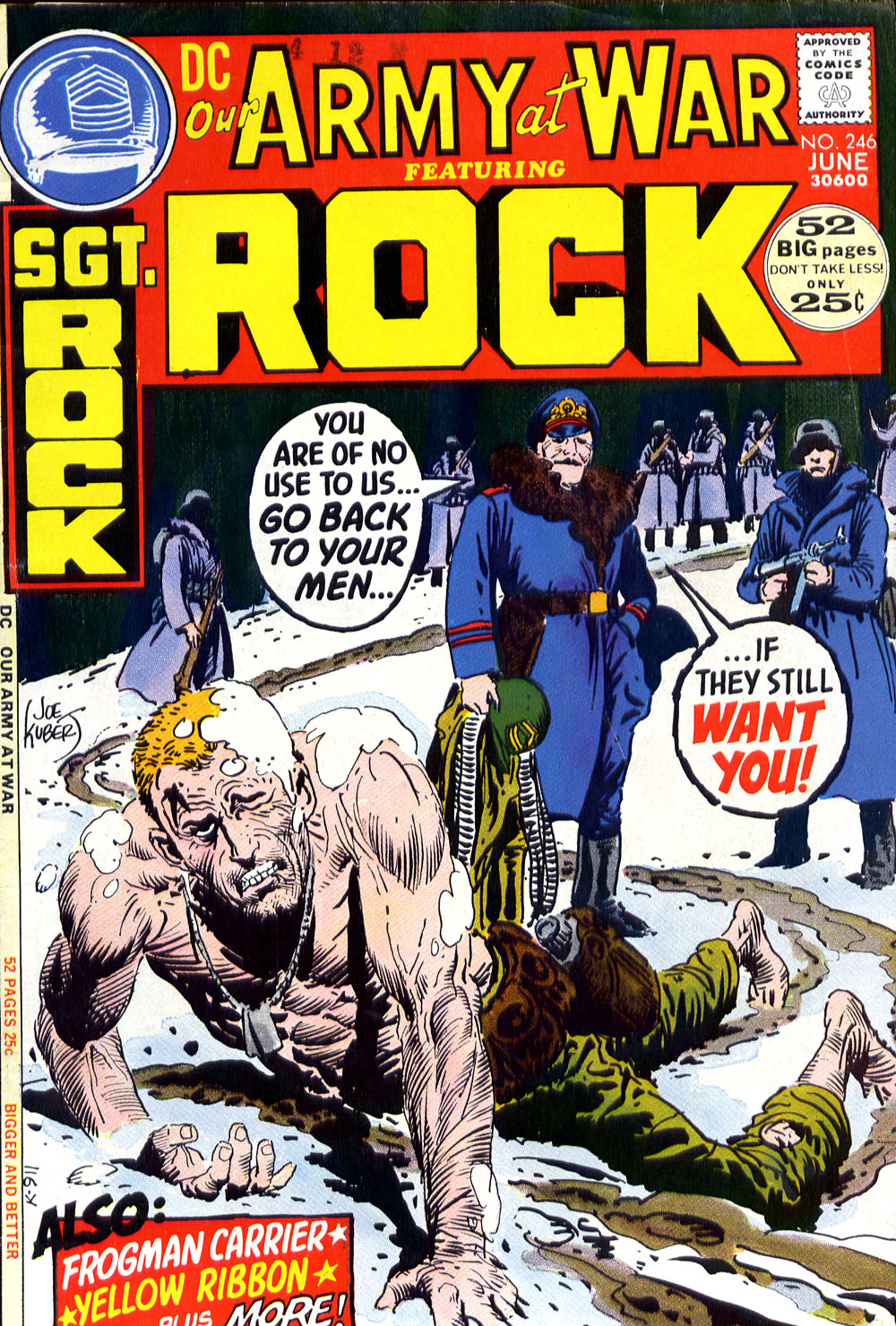 Read online Our Army at War (1952) comic -  Issue #246 - 1