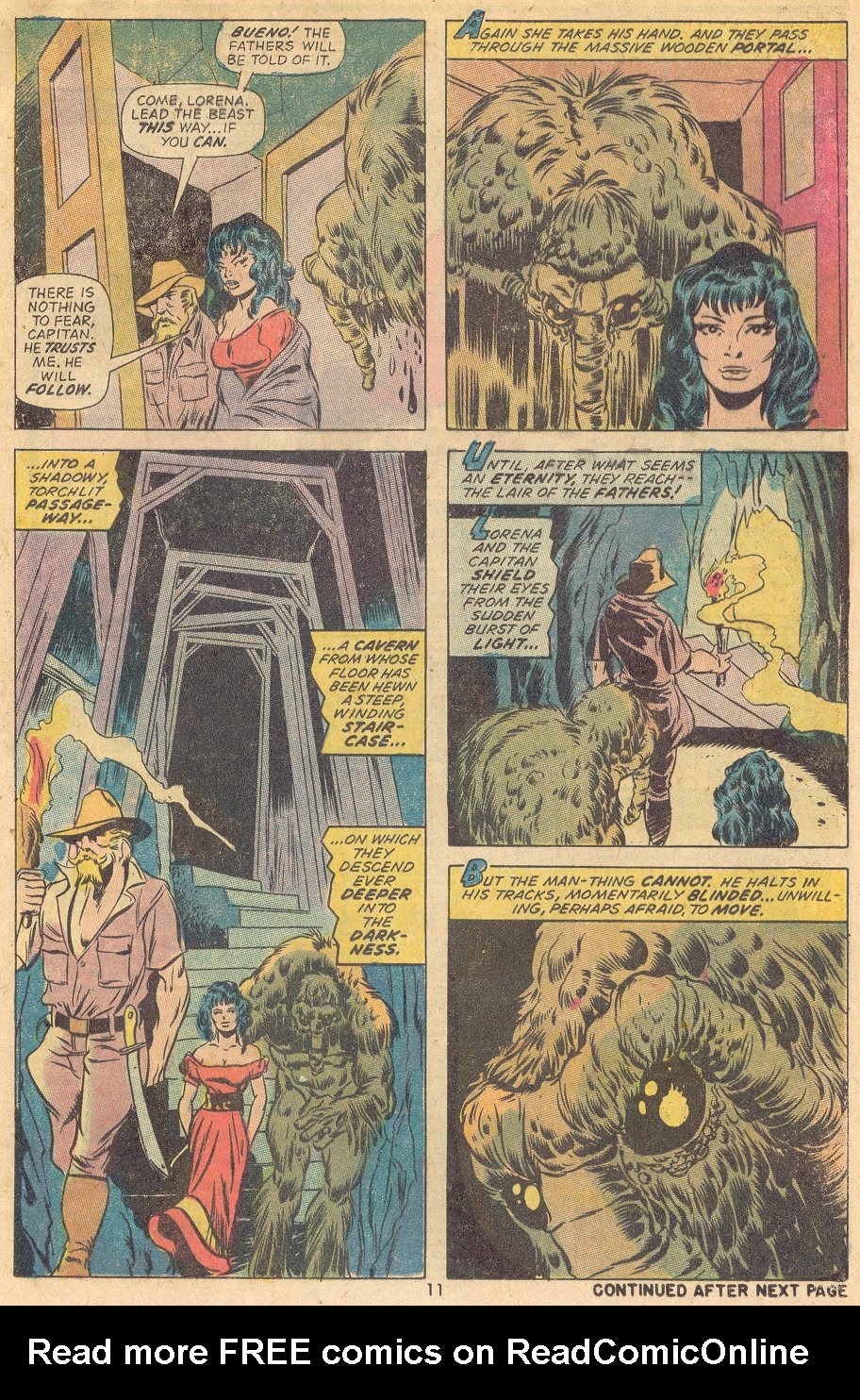 Read online Man-Thing (1974) comic -  Issue #8 - 8