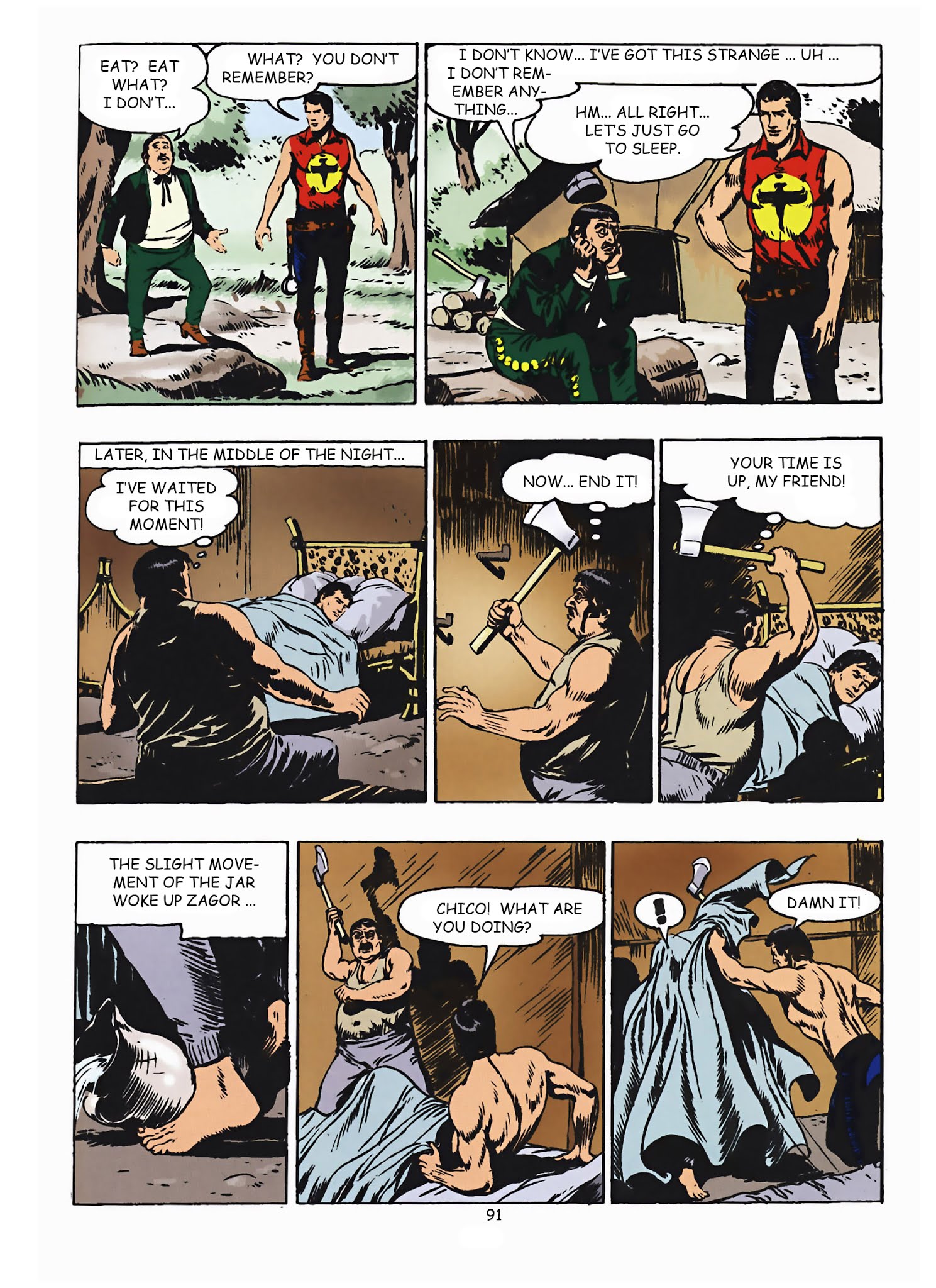 Read online Zenith gigante - Zagor gigante comic -  Issue #2 - 92