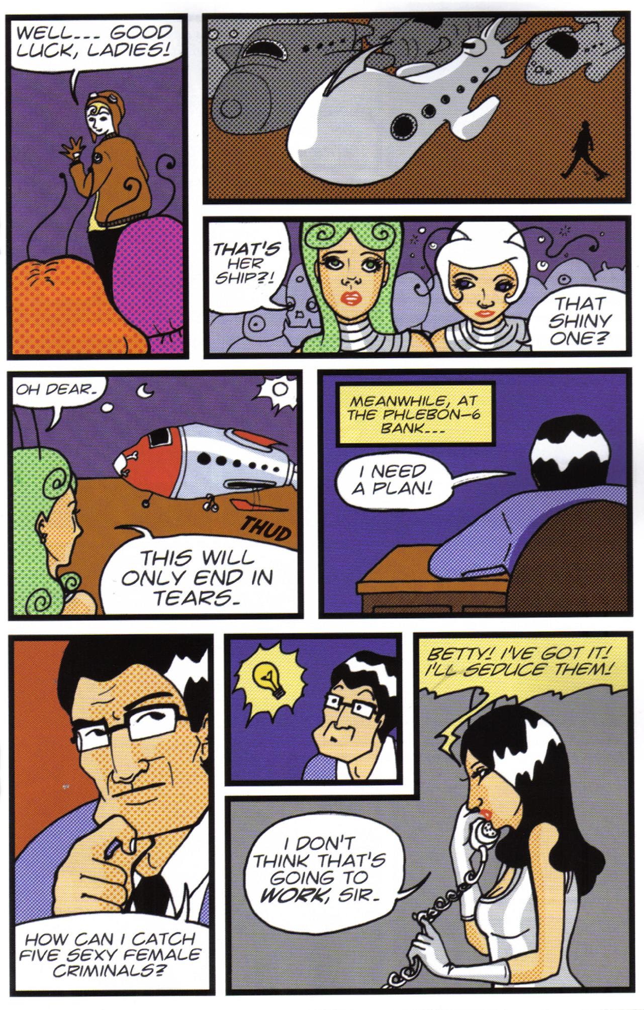 Read online I Was Kidnapped By Lesbian Pirates From Outer Space comic -  Issue #4 - 17