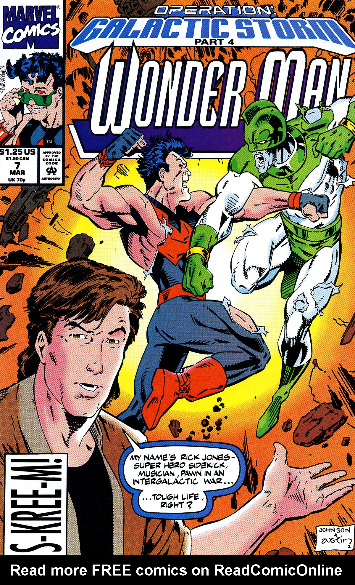 Read online Wonder Man (1991) comic -  Issue #7 - 1